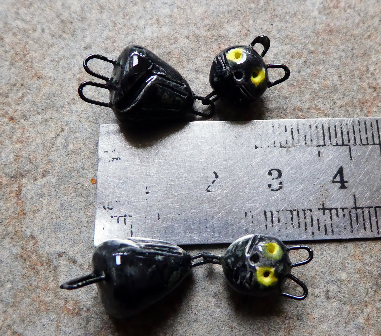 Ceramic Dangly Cat Connectors - Constellation