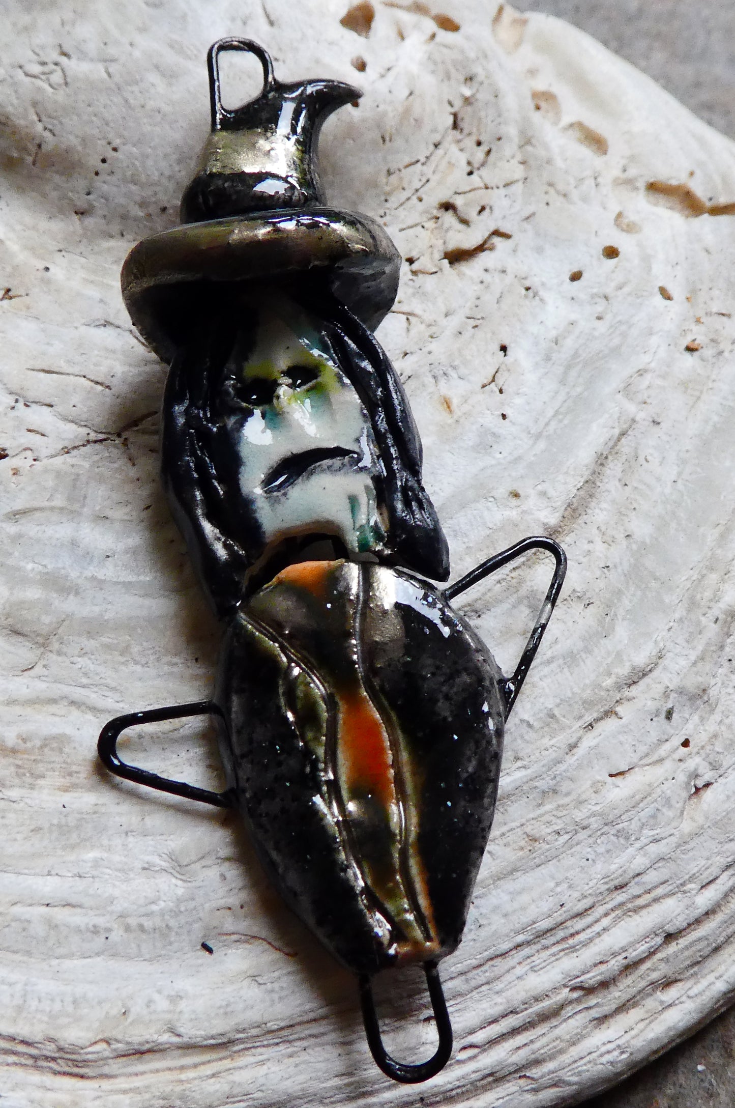 Ceramic Single Witch Connectors - Wildfire