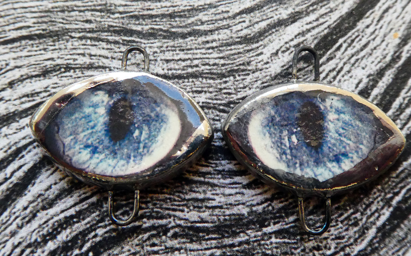 Ceramic Cats Eyes Decal Connectors #4