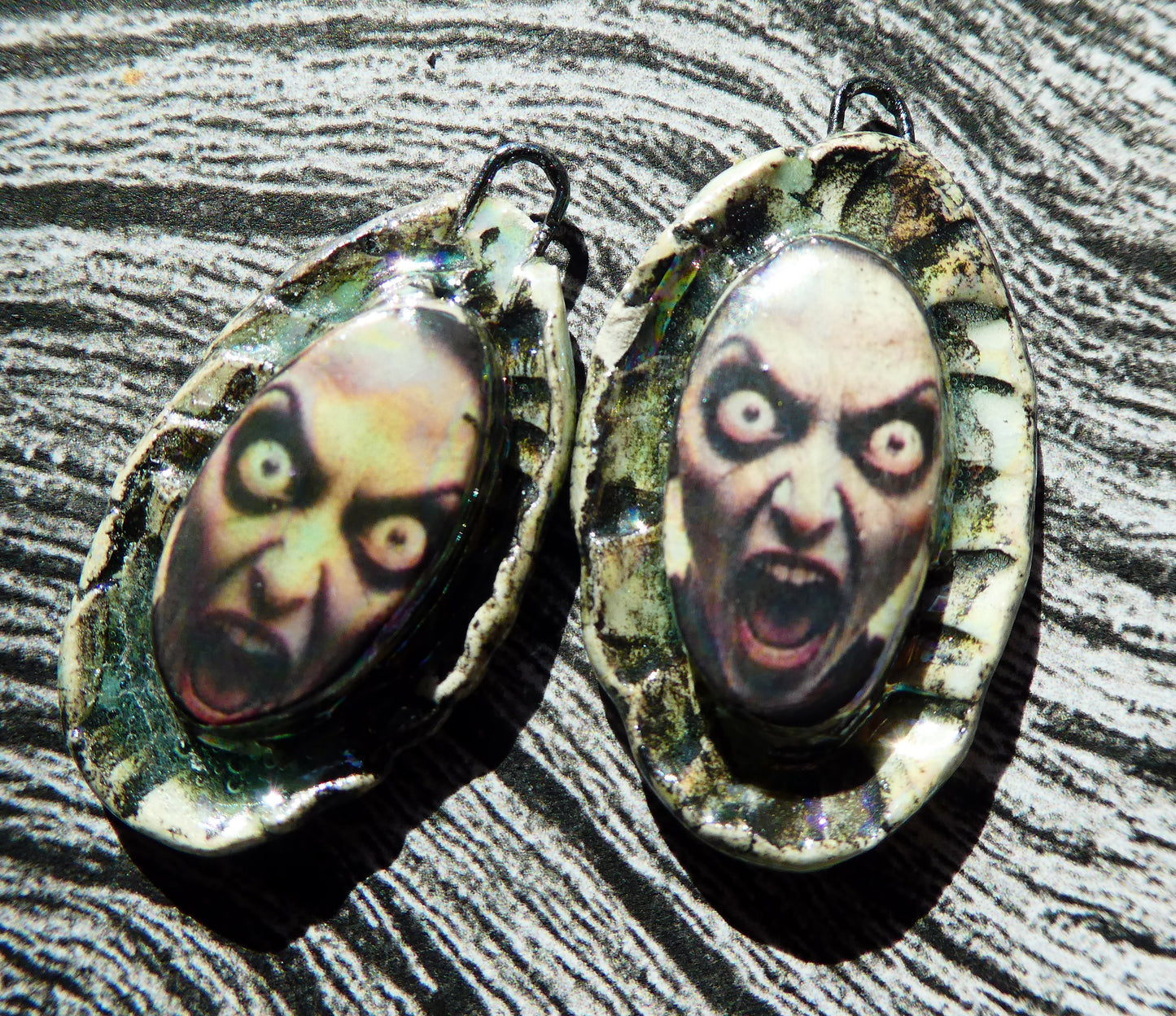 Ceramic Spooky Girl Charms