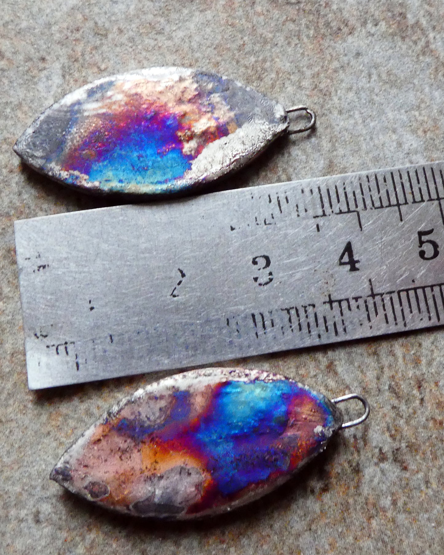 Ceramic Reindeer Decal Charms #1