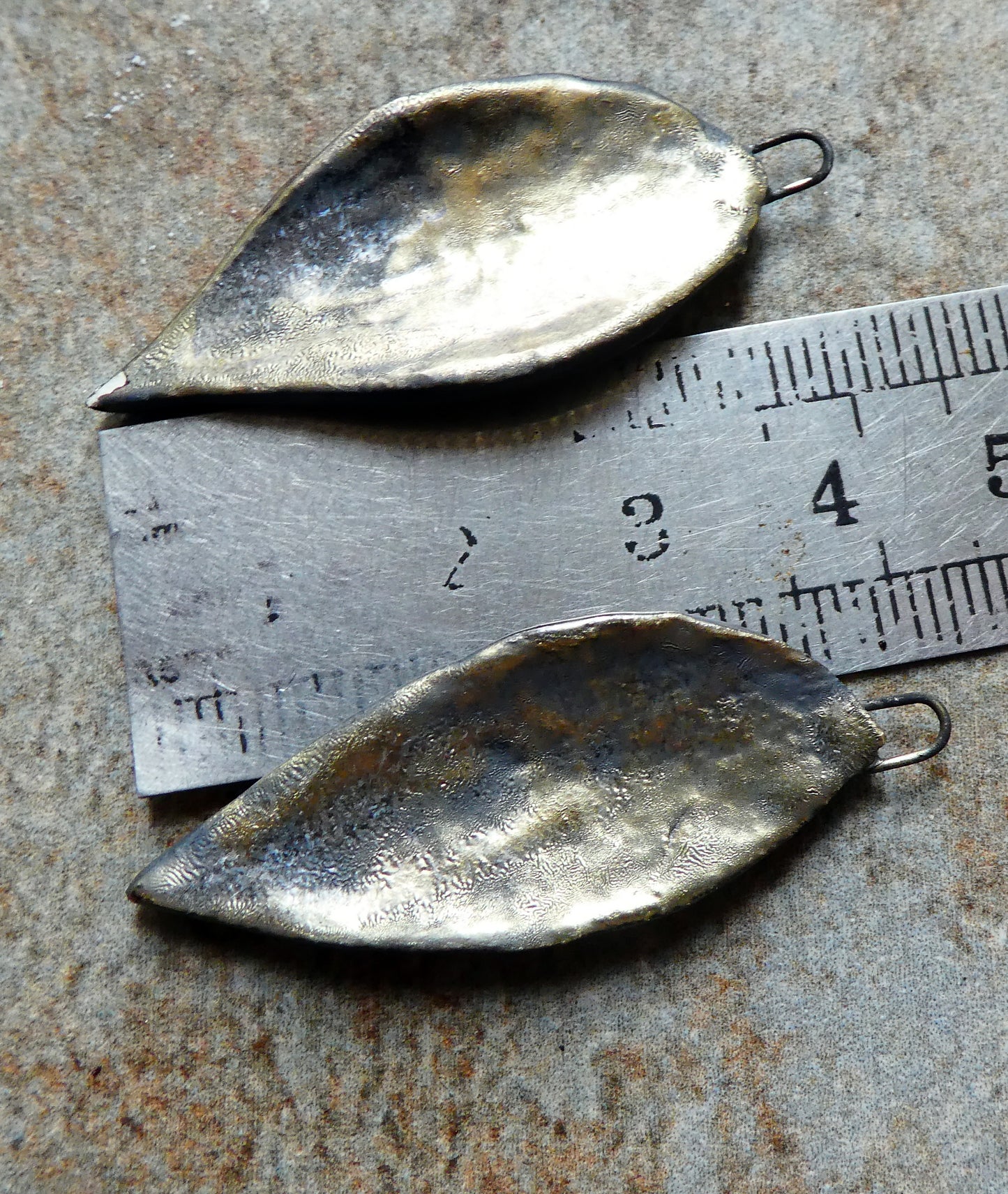 Ceramic Super Slim Autumn Leaf Charms #26