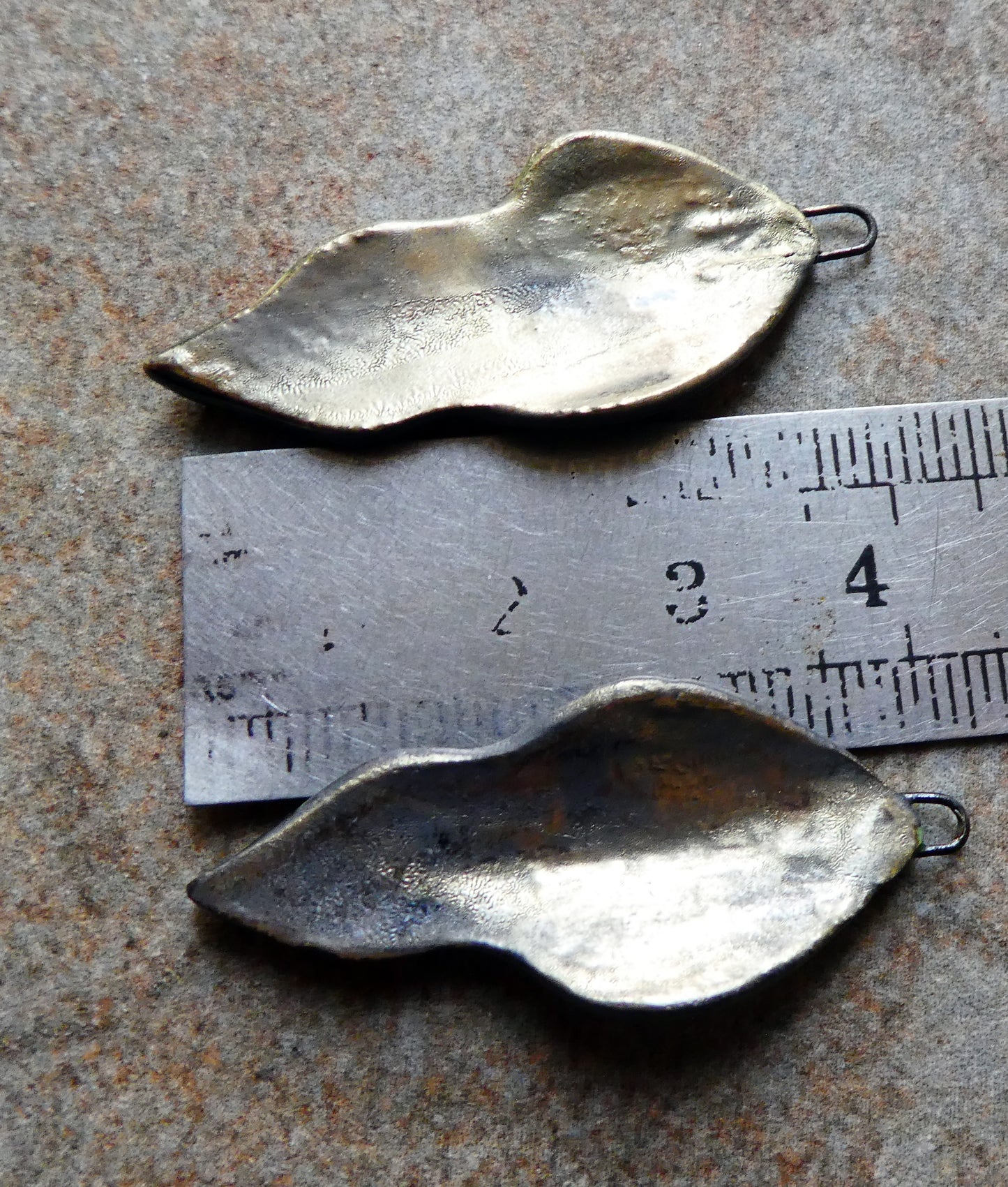 Ceramic Super Slim Autumn Leaf Charms #39