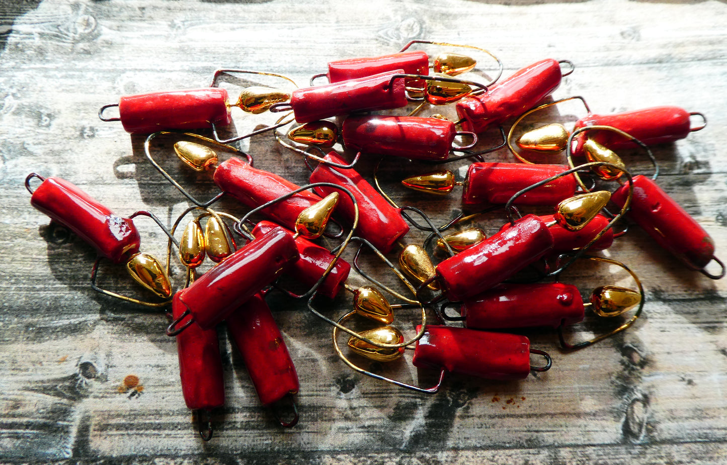 Ceramic Christmas Candle Connectors