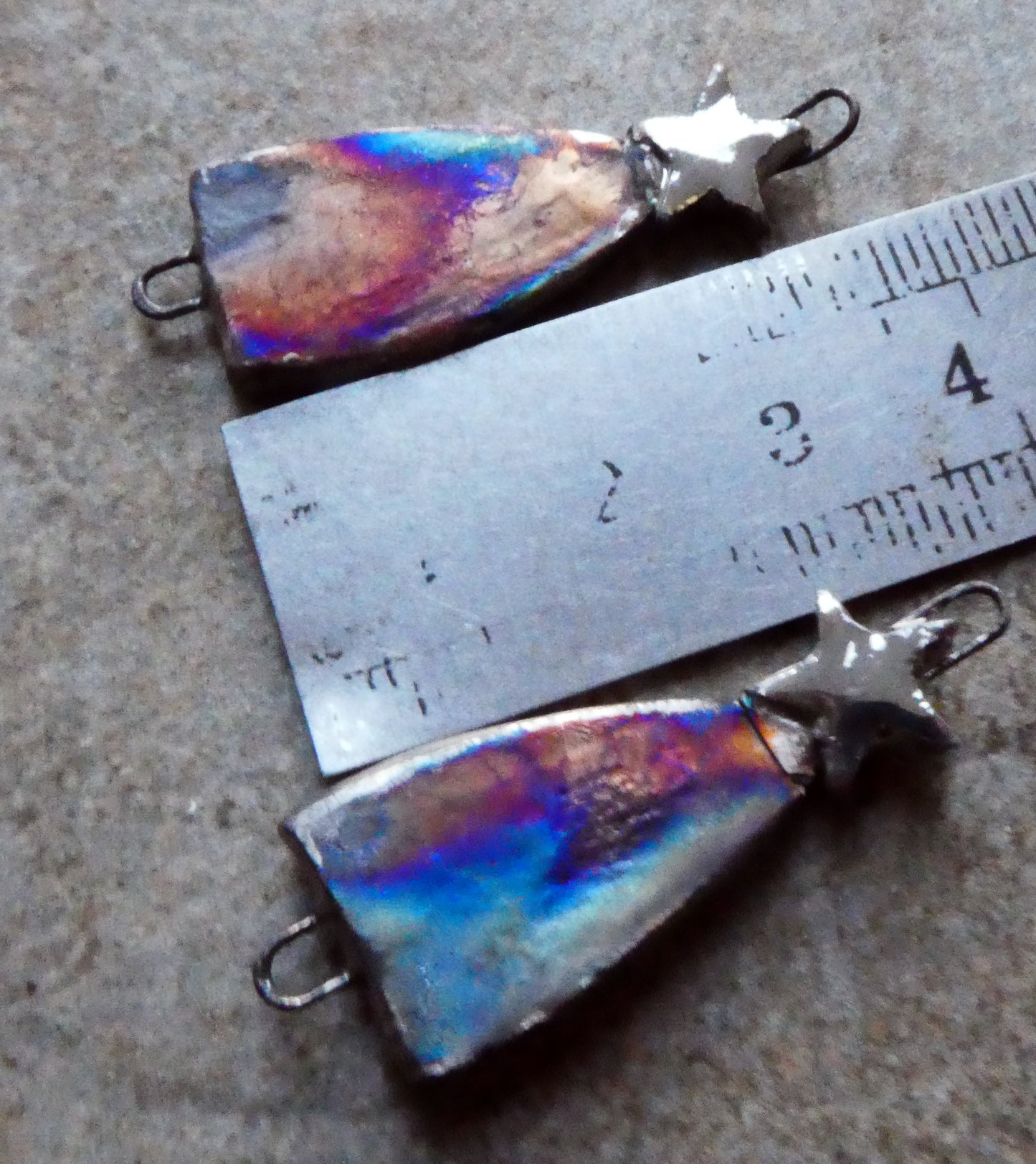 Ceramic Hare Decal Connectors  #3