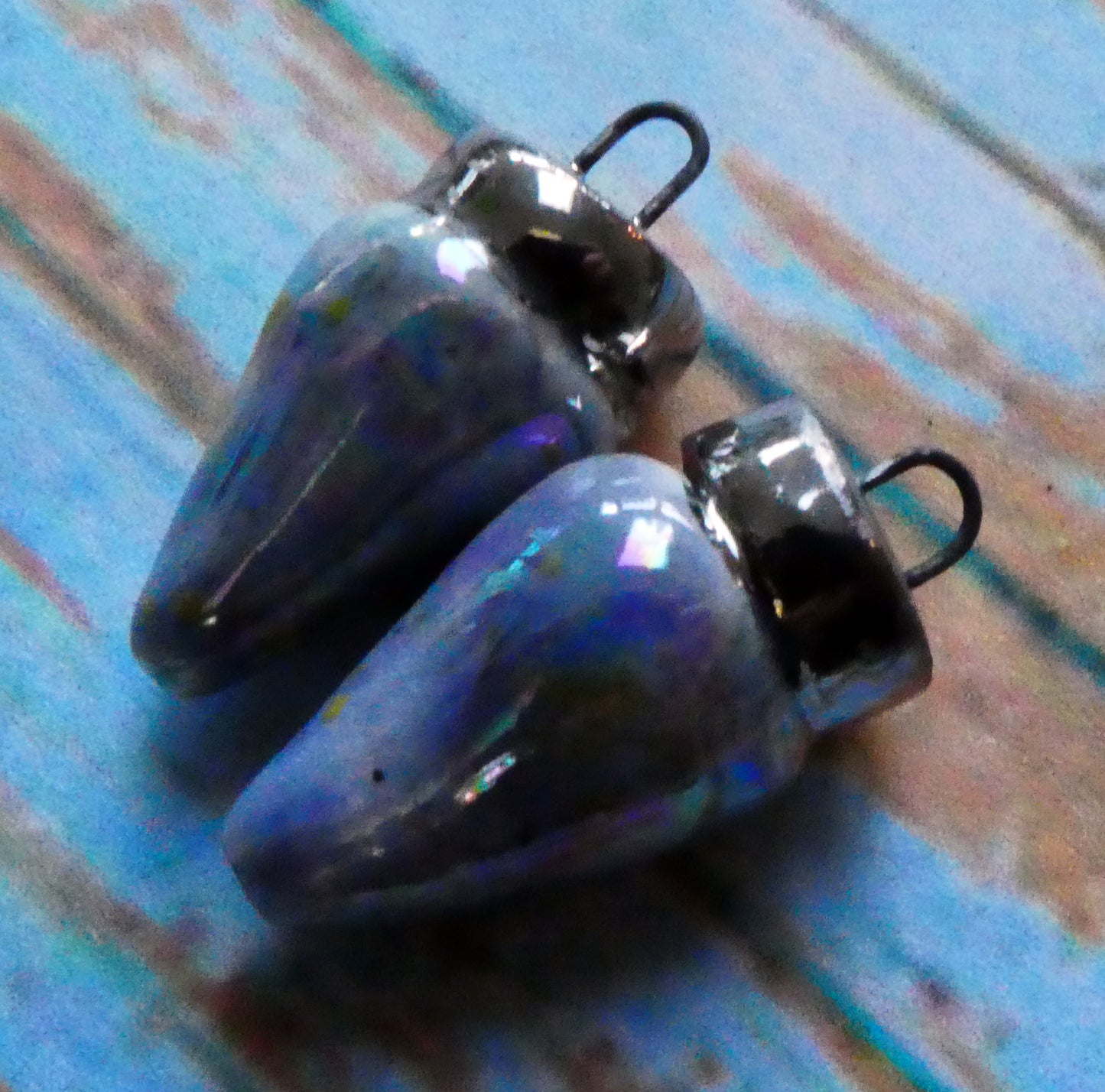 Ceramic Christmas Lights Charms - Peritwinkle