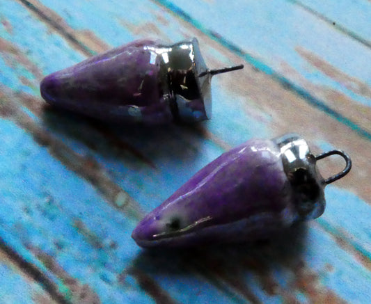 Ceramic Christmas Lights Charms - Grapel