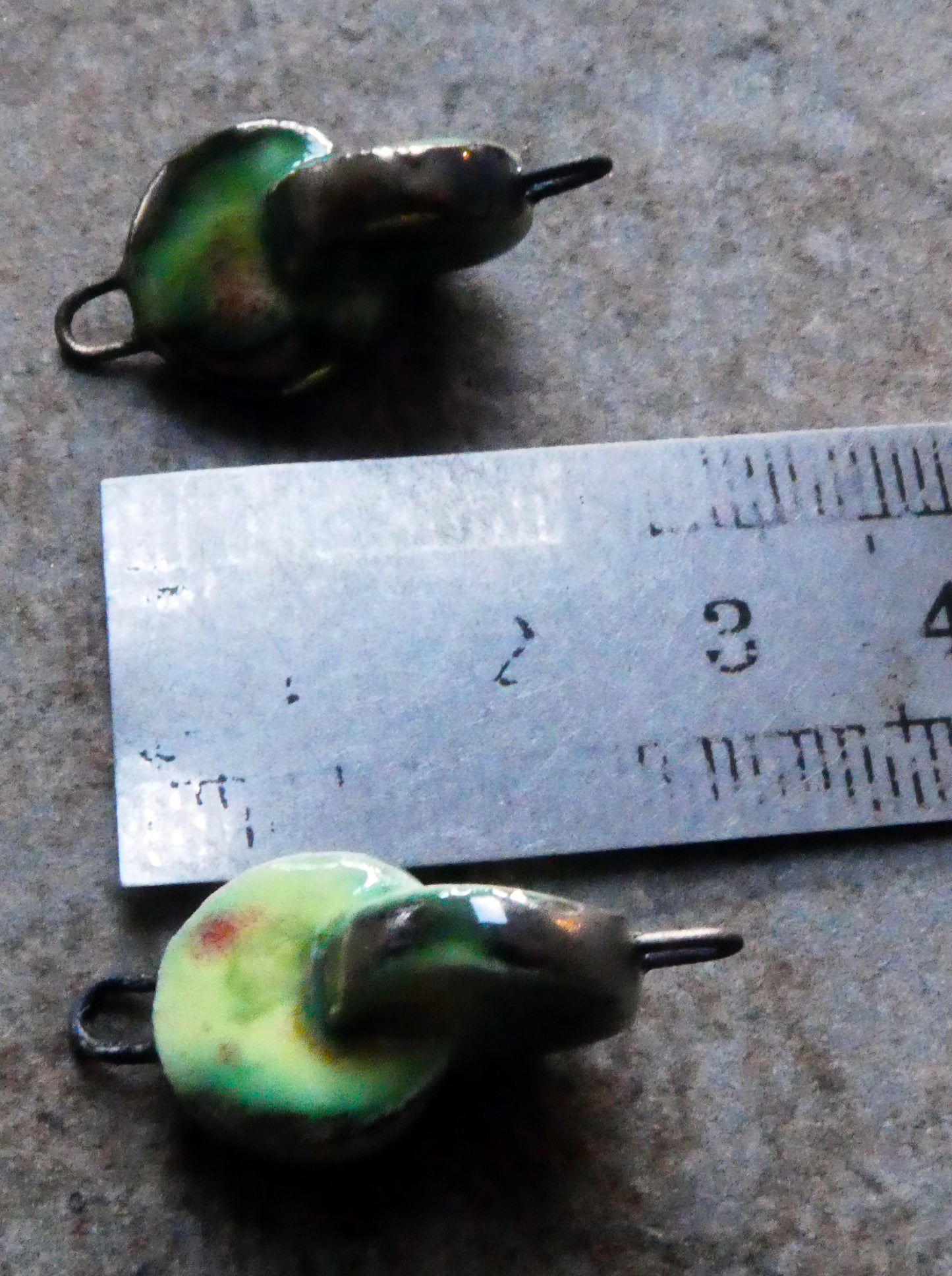 Ceramic Interconnected Disc Connectors- Mixed Melon