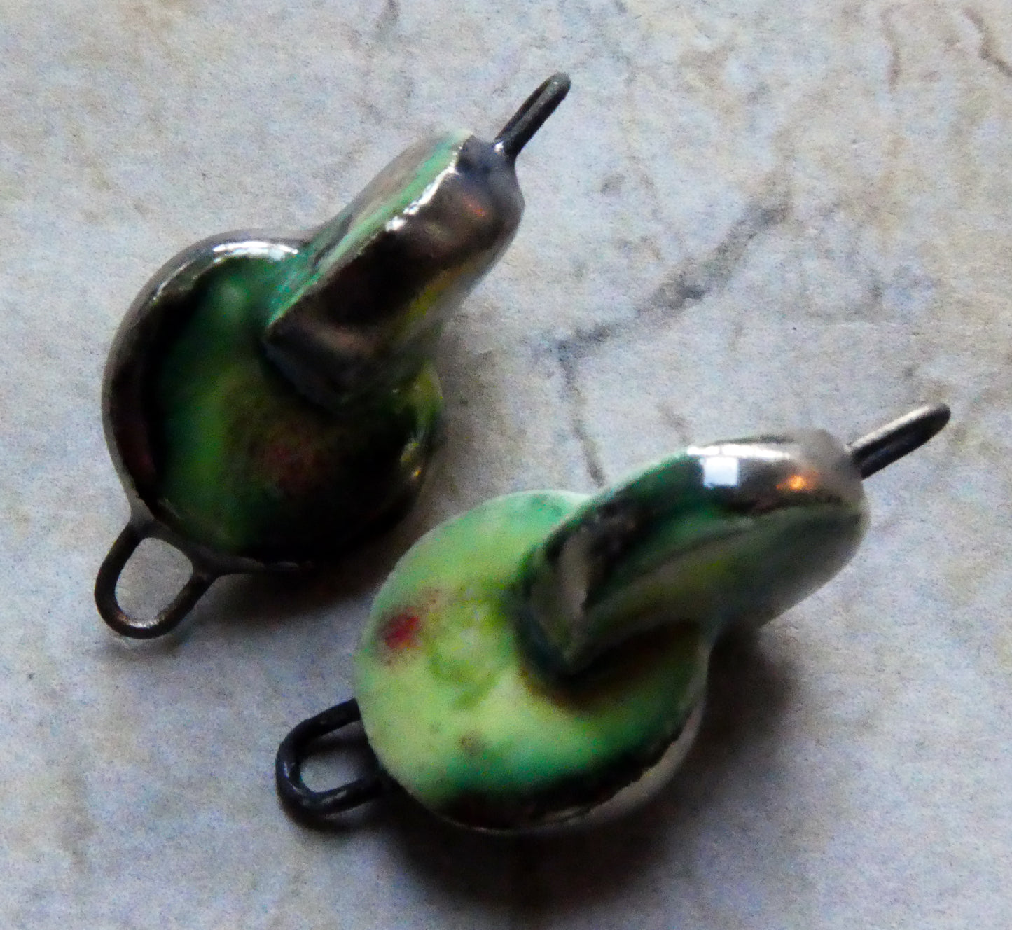 Ceramic Interconnected Disc Connectors- Mixed Melon