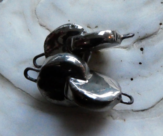 Ceramic Interconnected Discs Connectors-Platinum