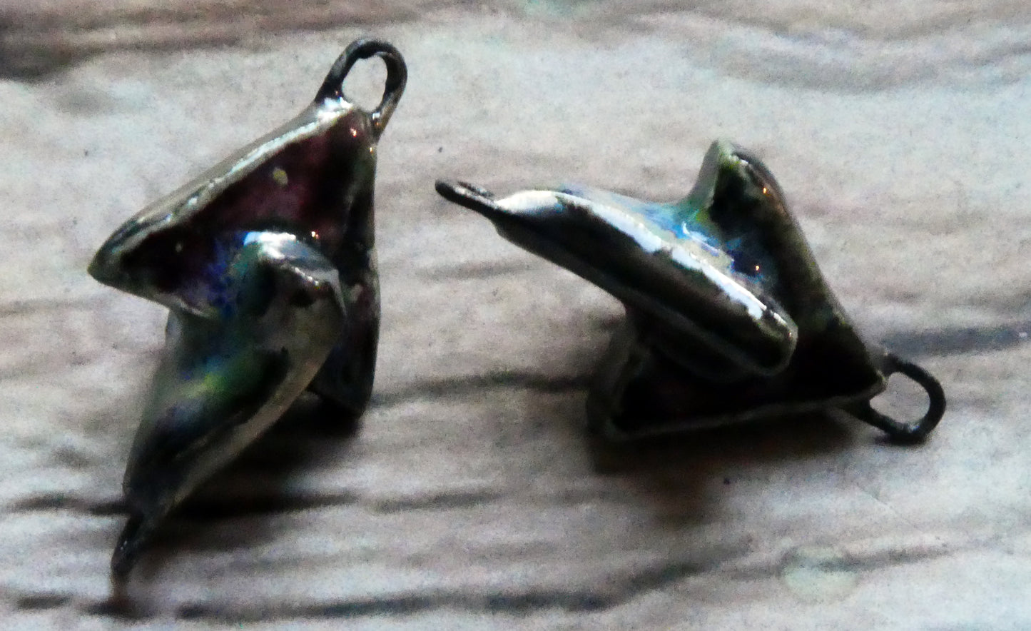 Ceramic Interconnected Triangle Connectors- Sailors Delight