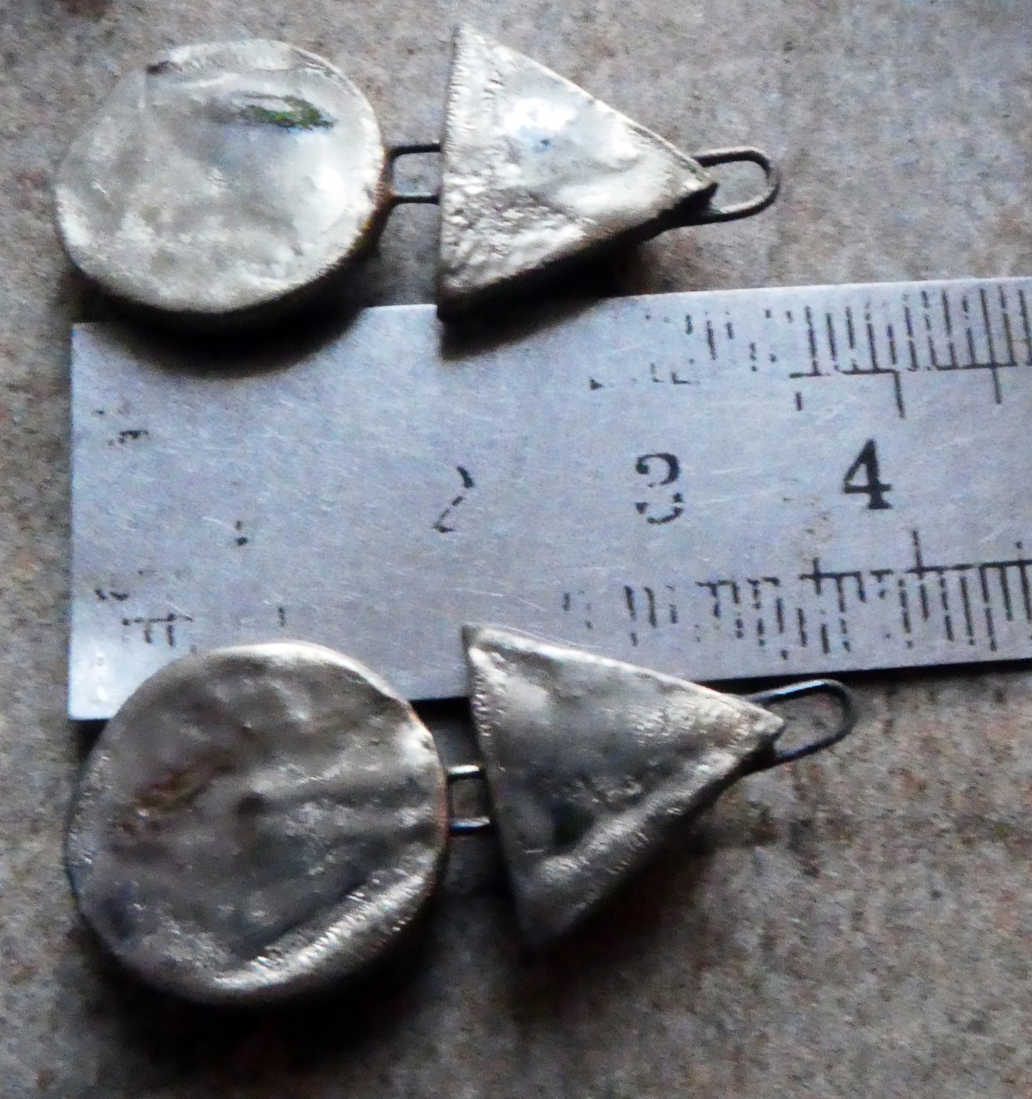 Ceramic Moulded Mixed Shape Charms -Outer Space