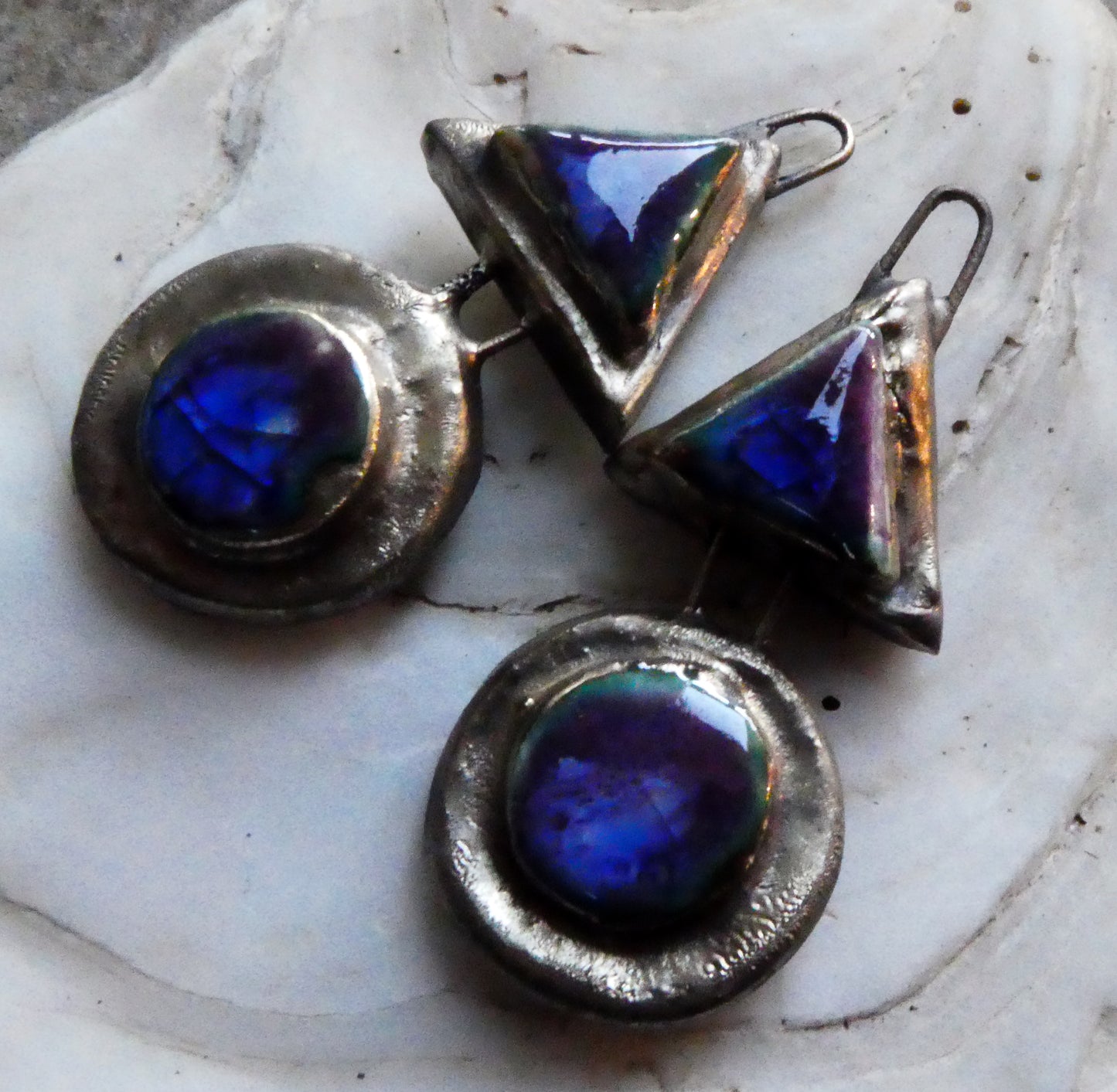 Ceramic Moulded Mixed Shape Charms -Royal Fantasy