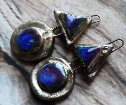 Ceramic Moulded Mixed Shape Charms -Royal Fantasy