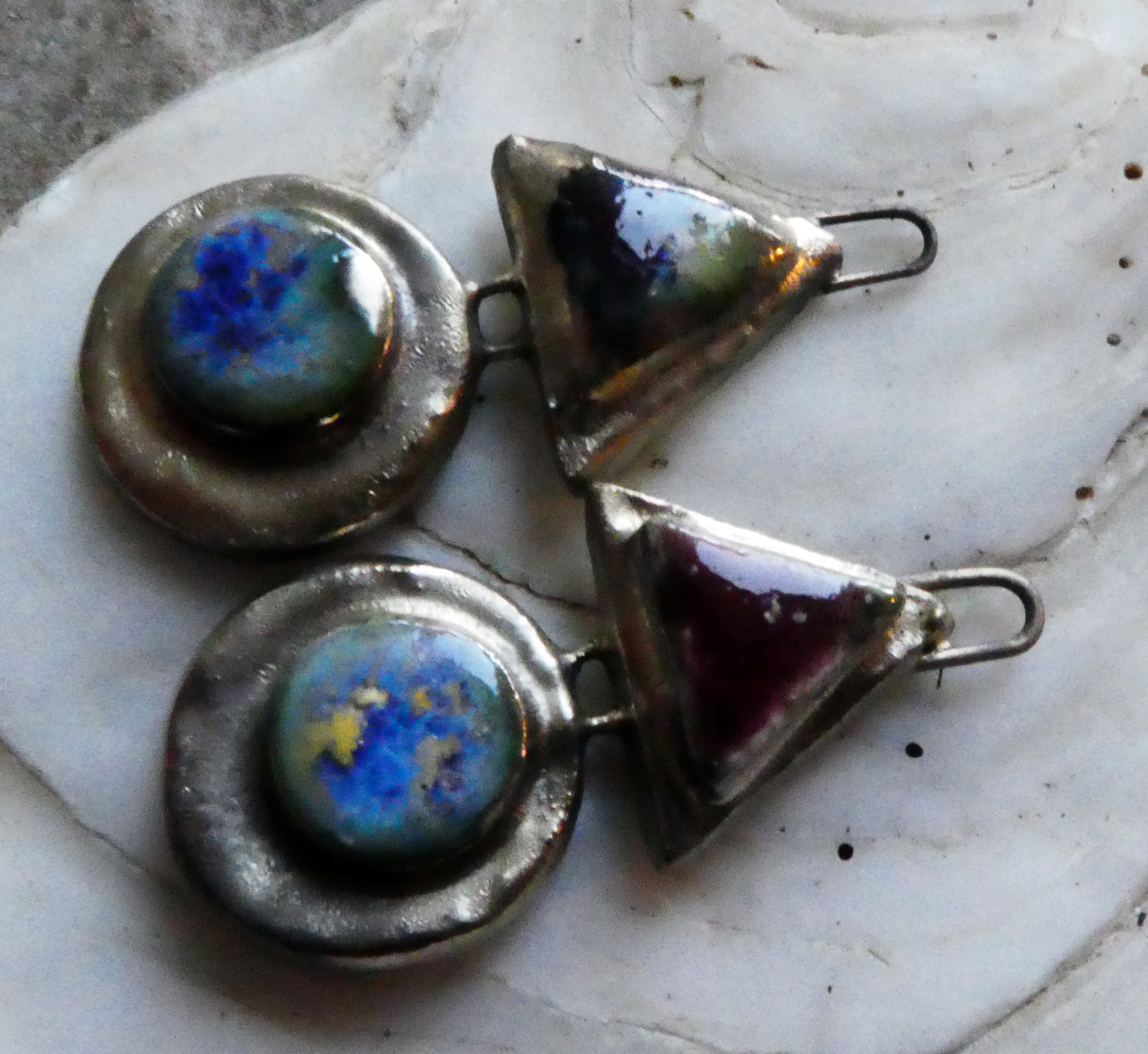 Ceramic Moulded Mixed Shape Charms - Sailors Delight