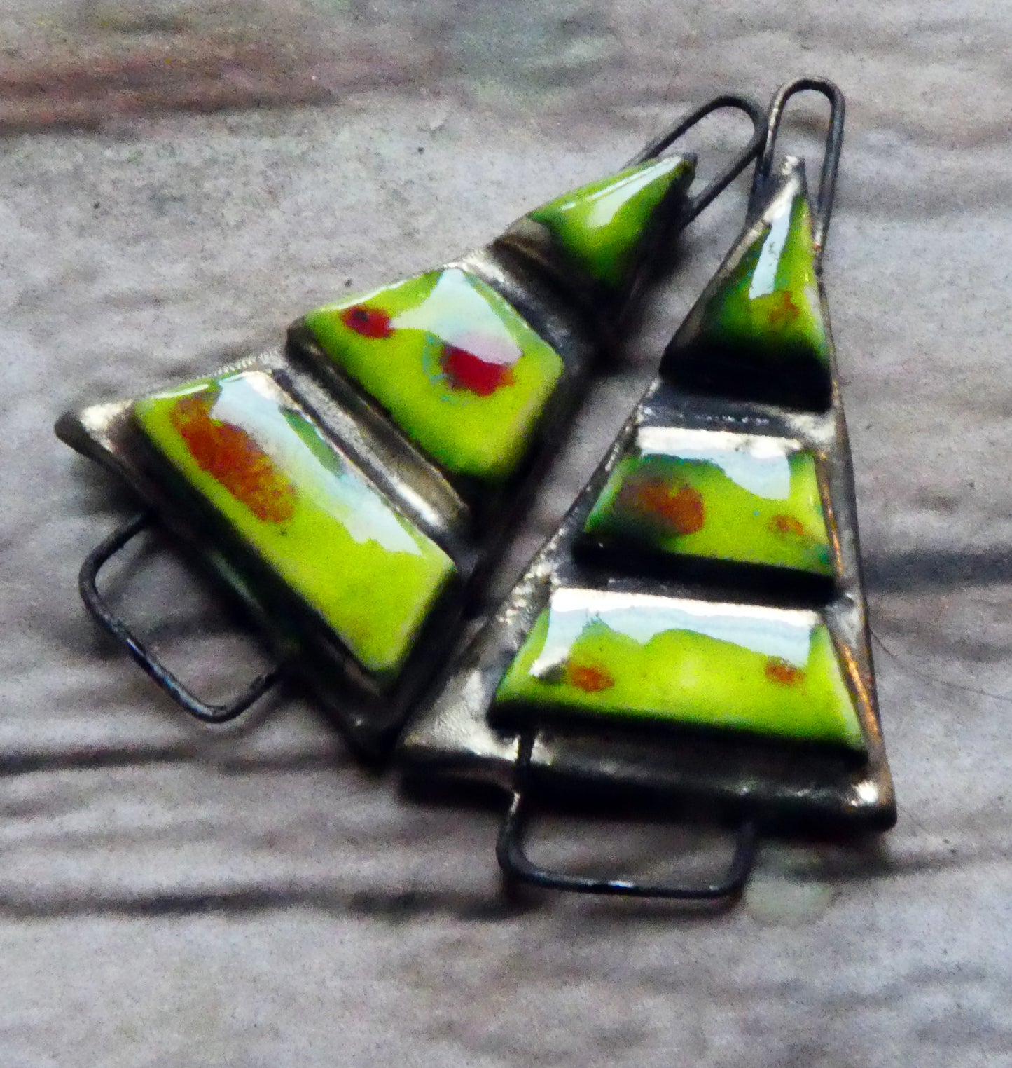 Ceramic Moulded Tree Connectors -Cherry Limeade