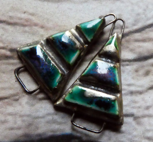 Ceramic Moulded Tree Connectors -Spring Meadow