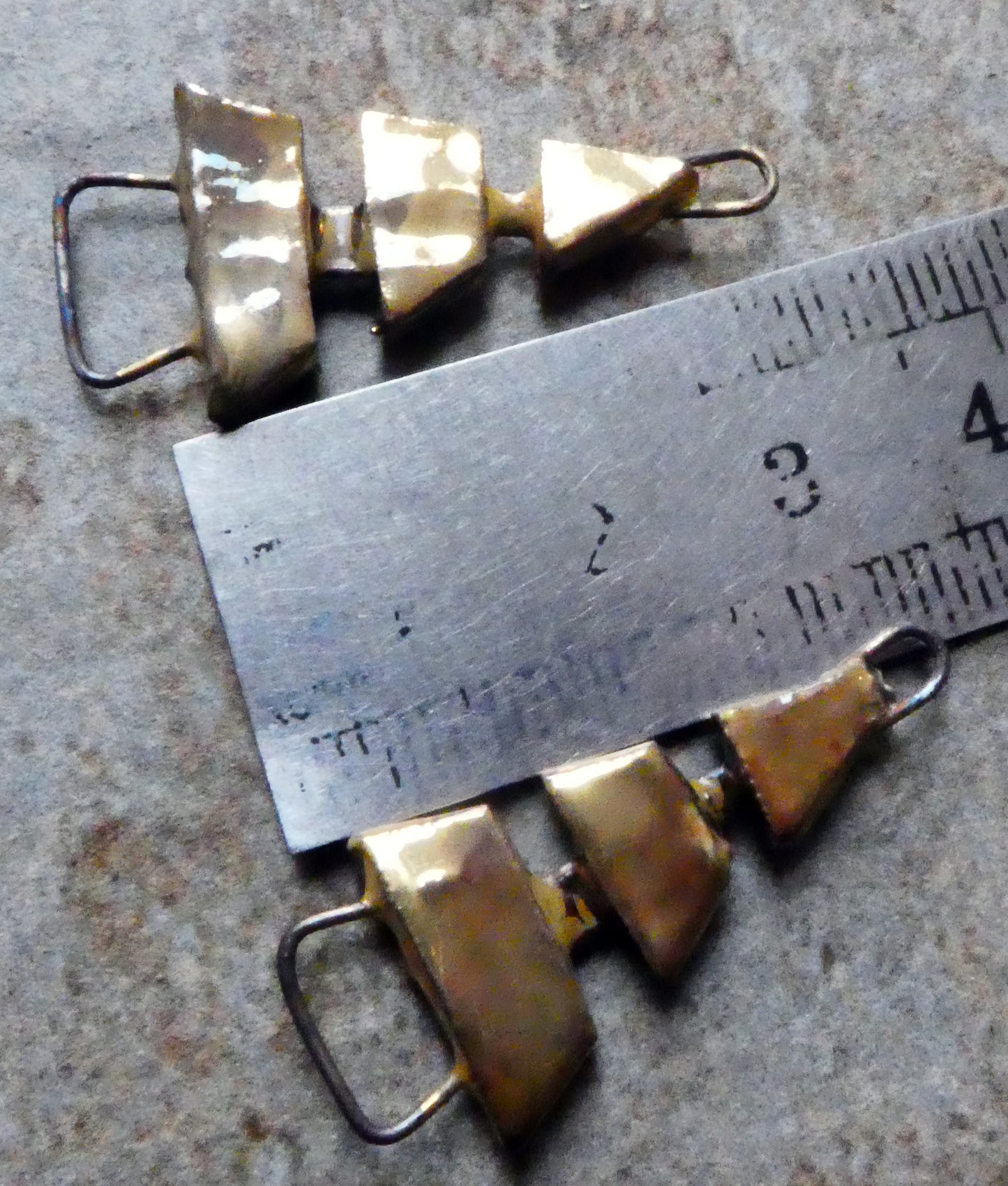 Ceramic Tree Connectors -Gold