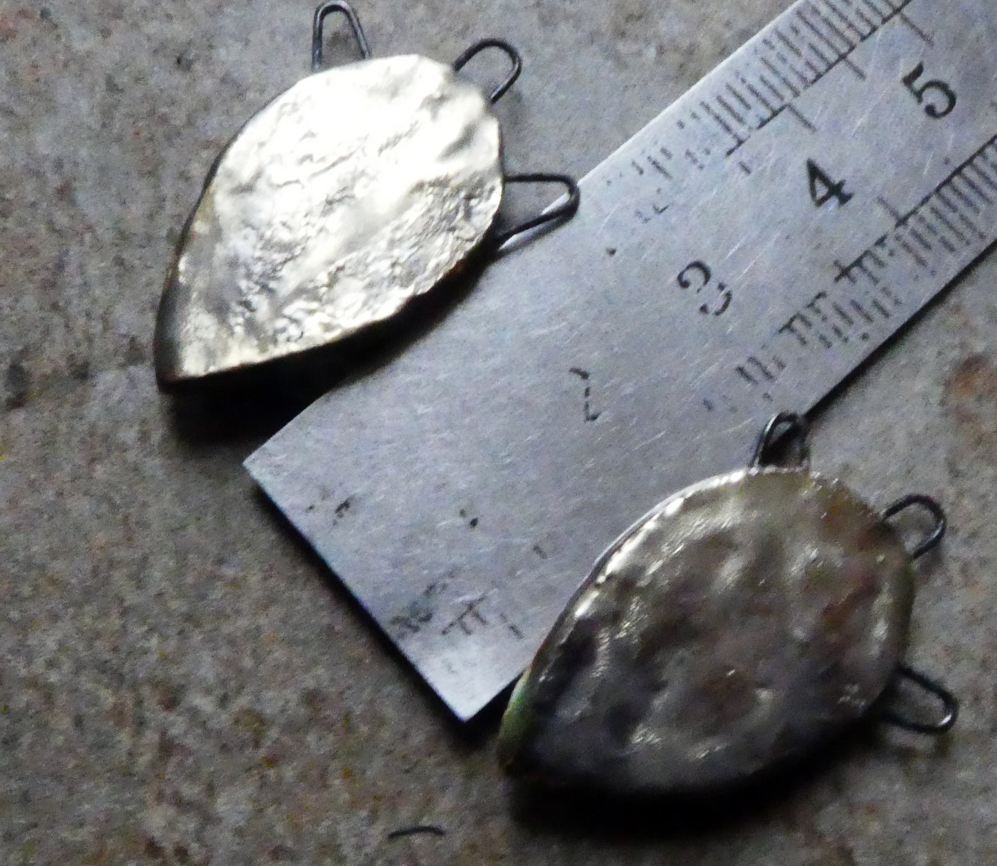 Ceramic Rudolph Face Charms