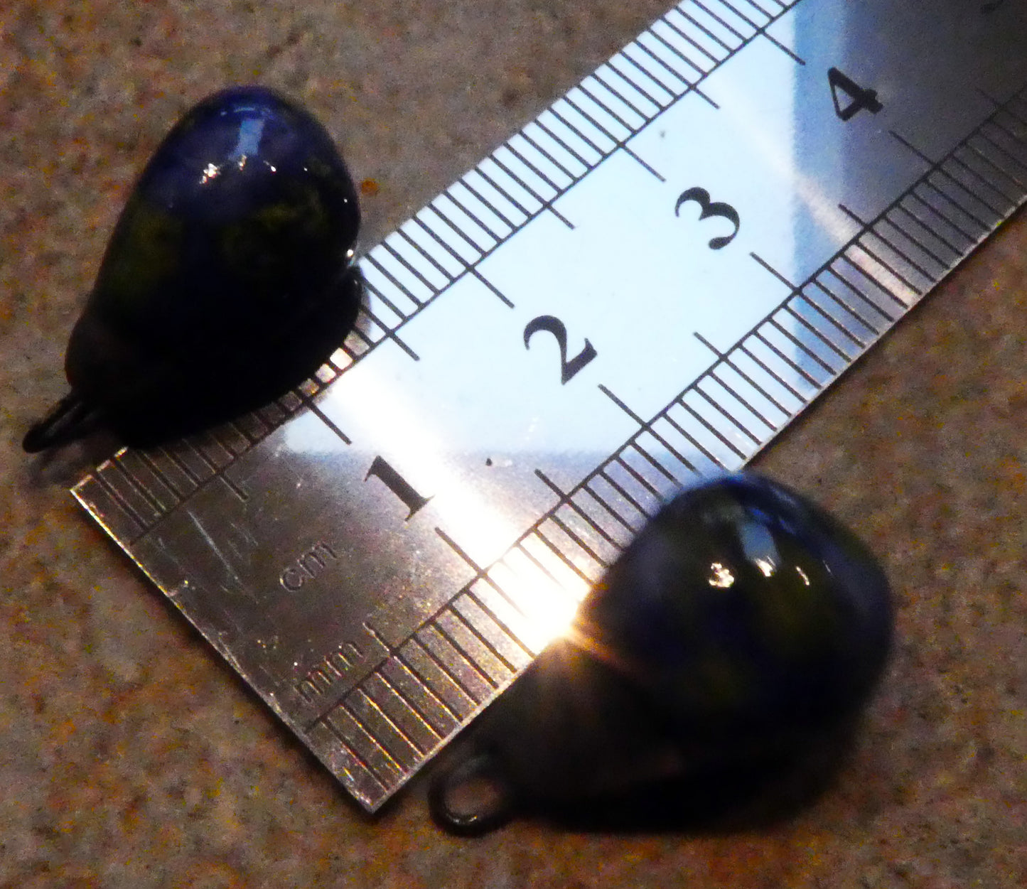 Ceramic Drops Earring Charms -  Starry Night