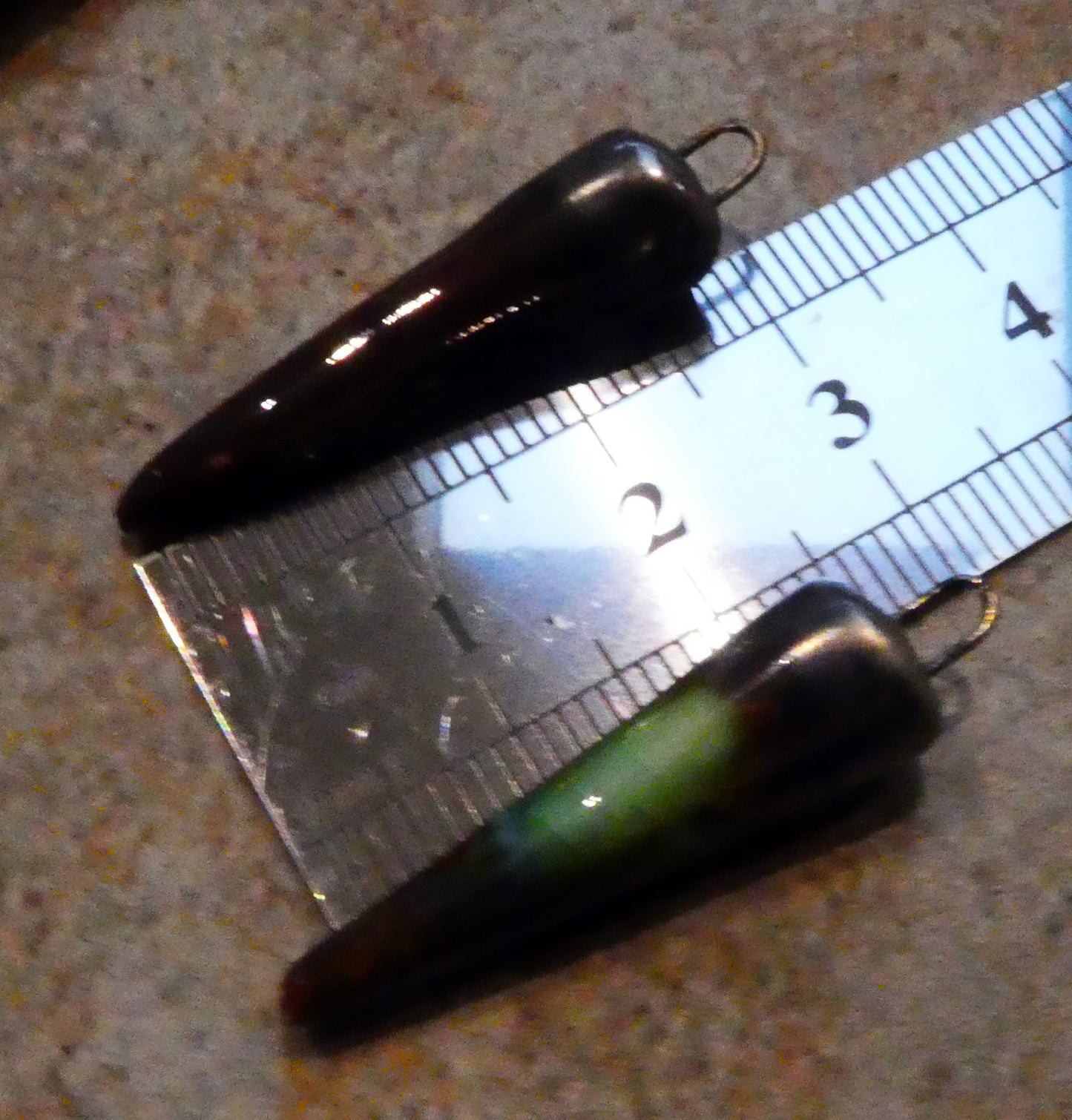 Ceramic Spikes Earring Charms -  Woodland Fantasy