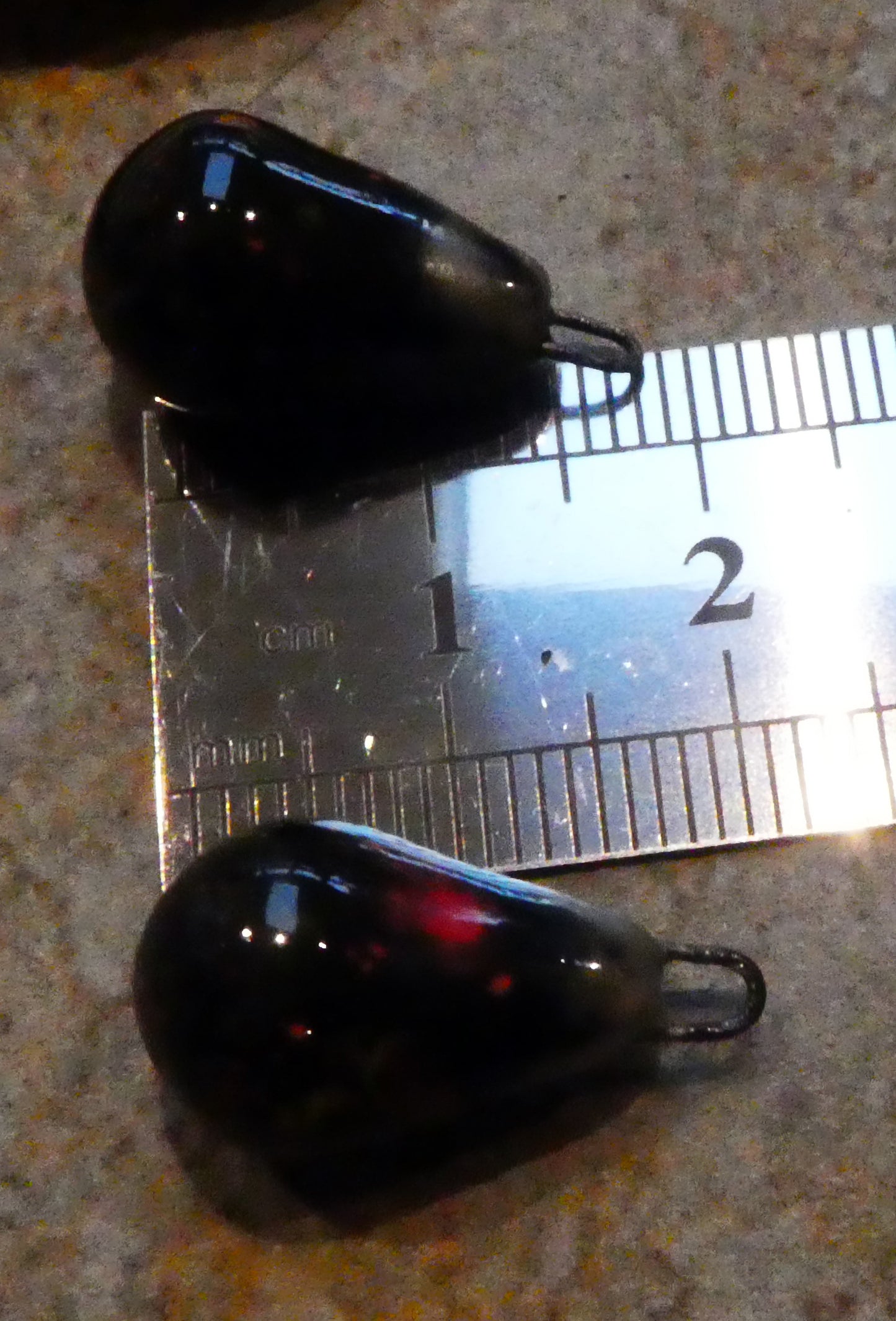 Ceramic Drops Earring Charms -  Masquerade