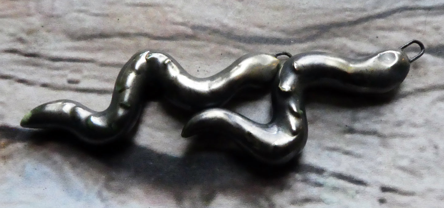 Ceramic Snake Charms -Reptile