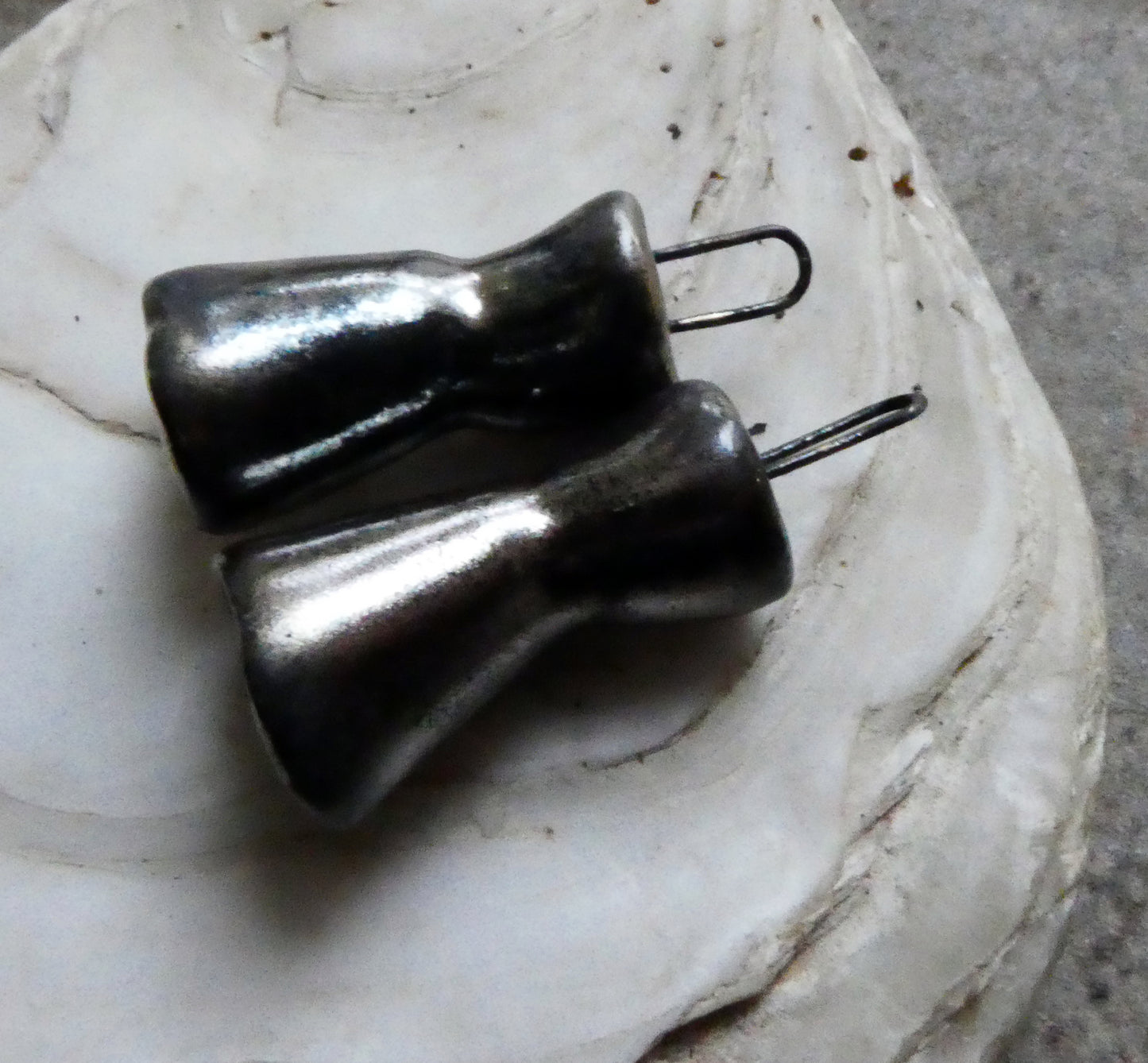 Ceramic Double Cone Charms - Gloria
