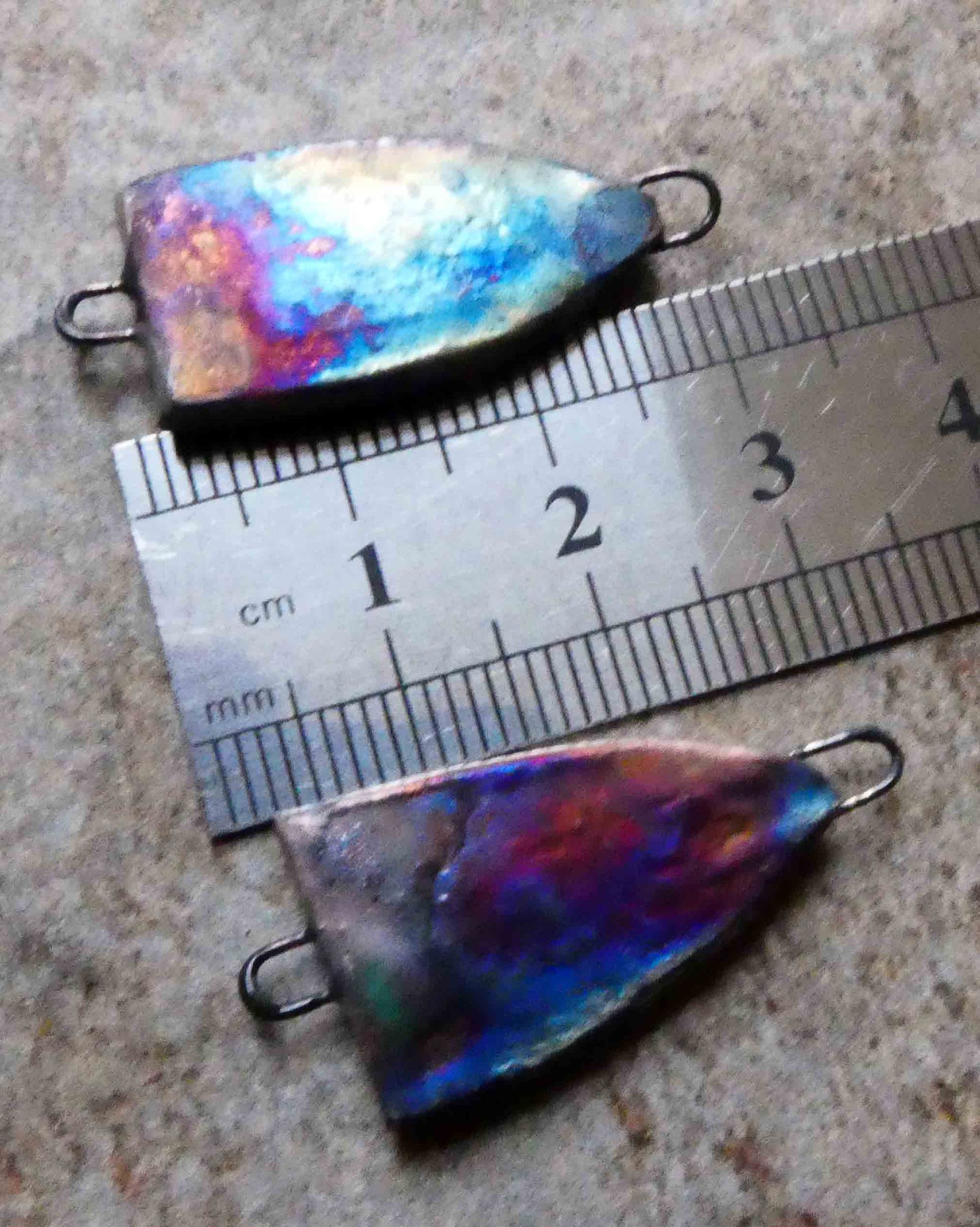 Ceramic Moroccan Mood Earring Connectors - #10