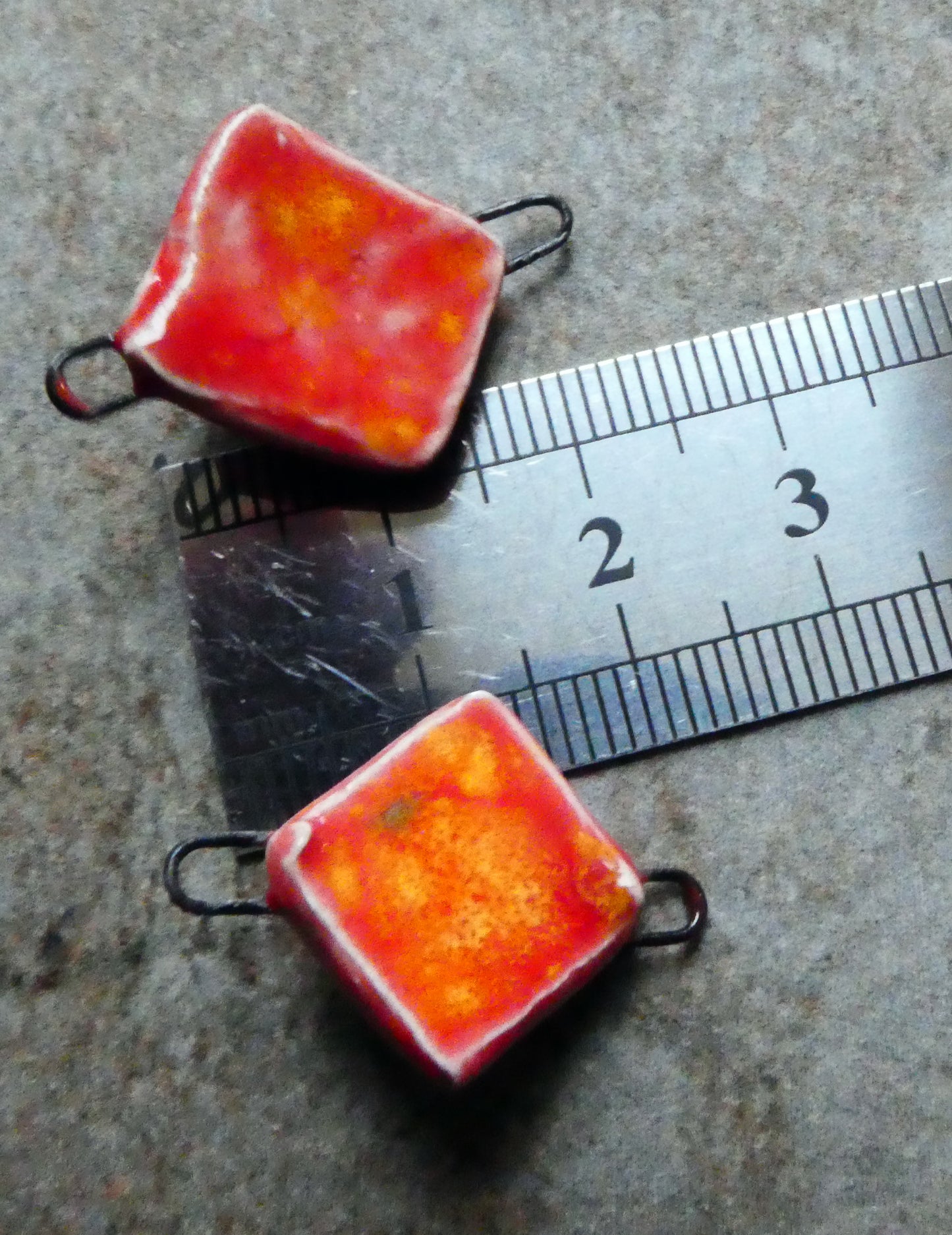 Ceramic Cushion Connectors -Fruit Punch