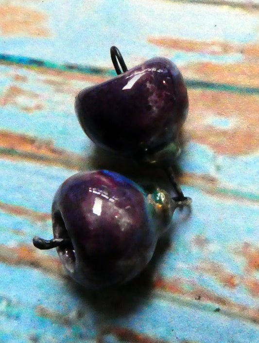 Ceramic Bead Cap Connectors -Royal Fantasy