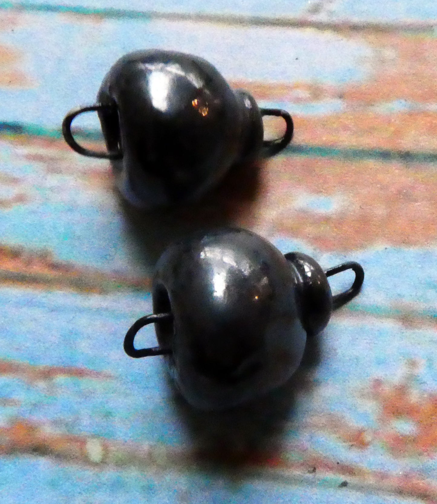Ceramic Bead Cap Connectors -Pewter