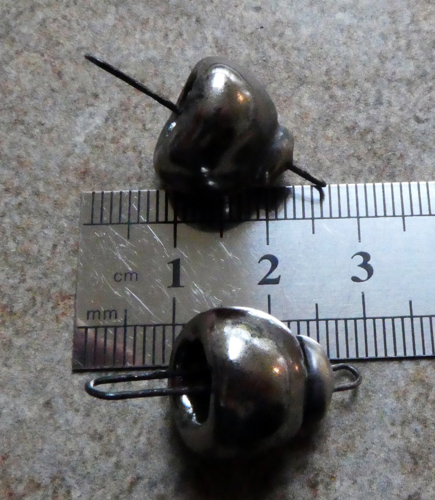 Ceramic Long Hoop Bead Cap Connectors - Gloria