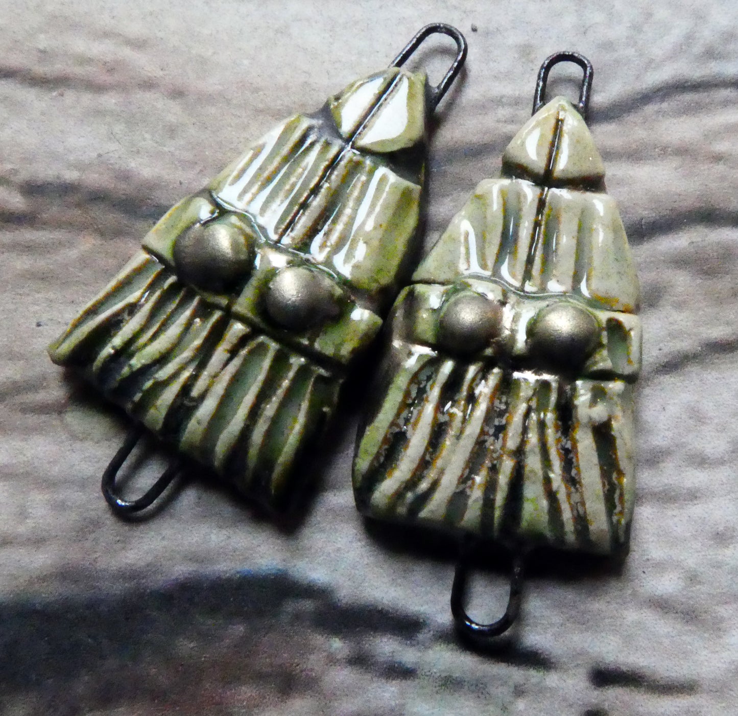 Ceramic Wooden Door Connectors -Stone