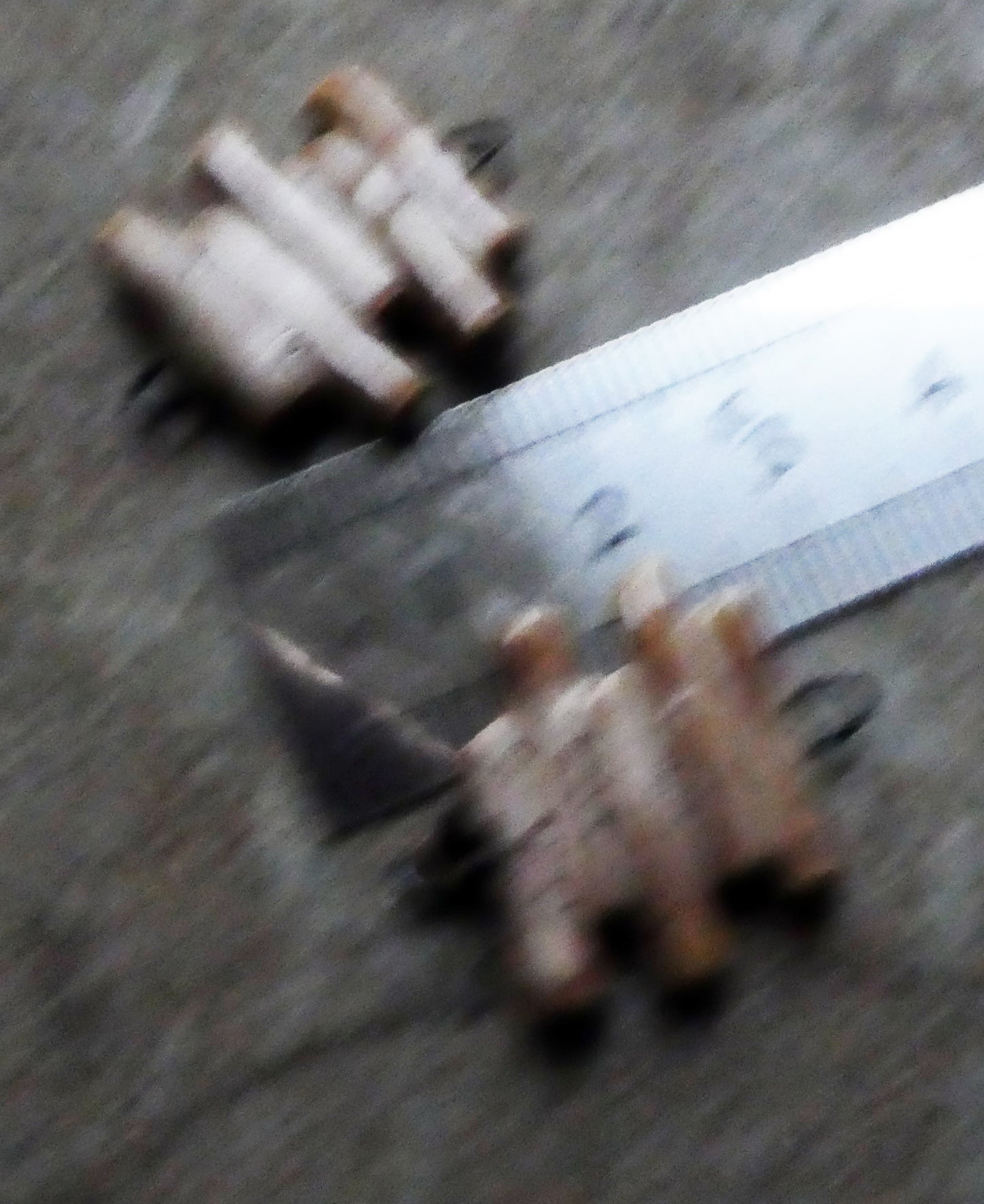 Ceramic Stick Stack Connectors -Antique Brown