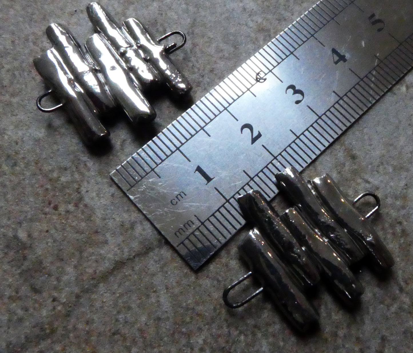 Ceramic Stick Stack Connectors -Platinum