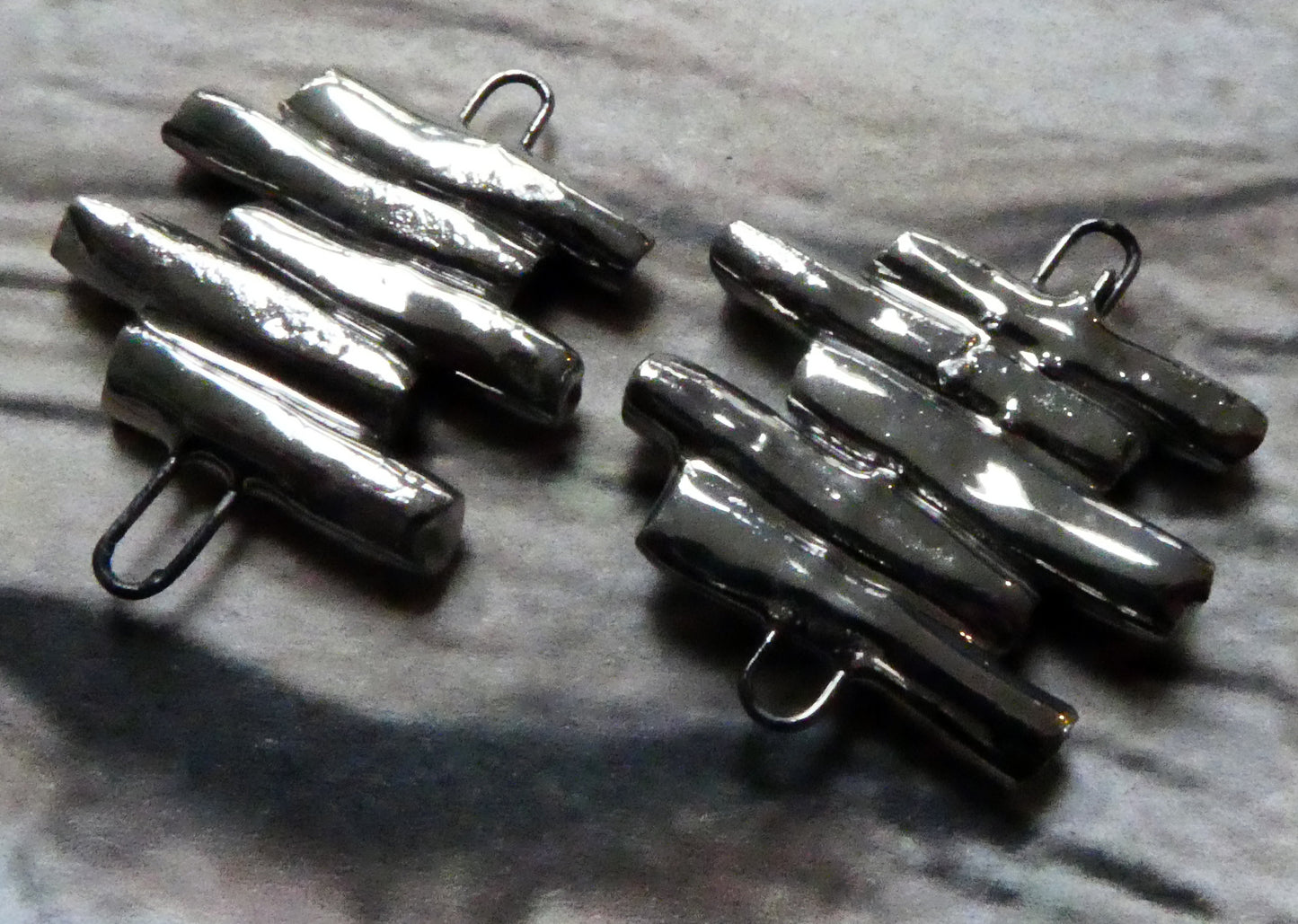 Ceramic Stick Stack Connectors -Platinum
