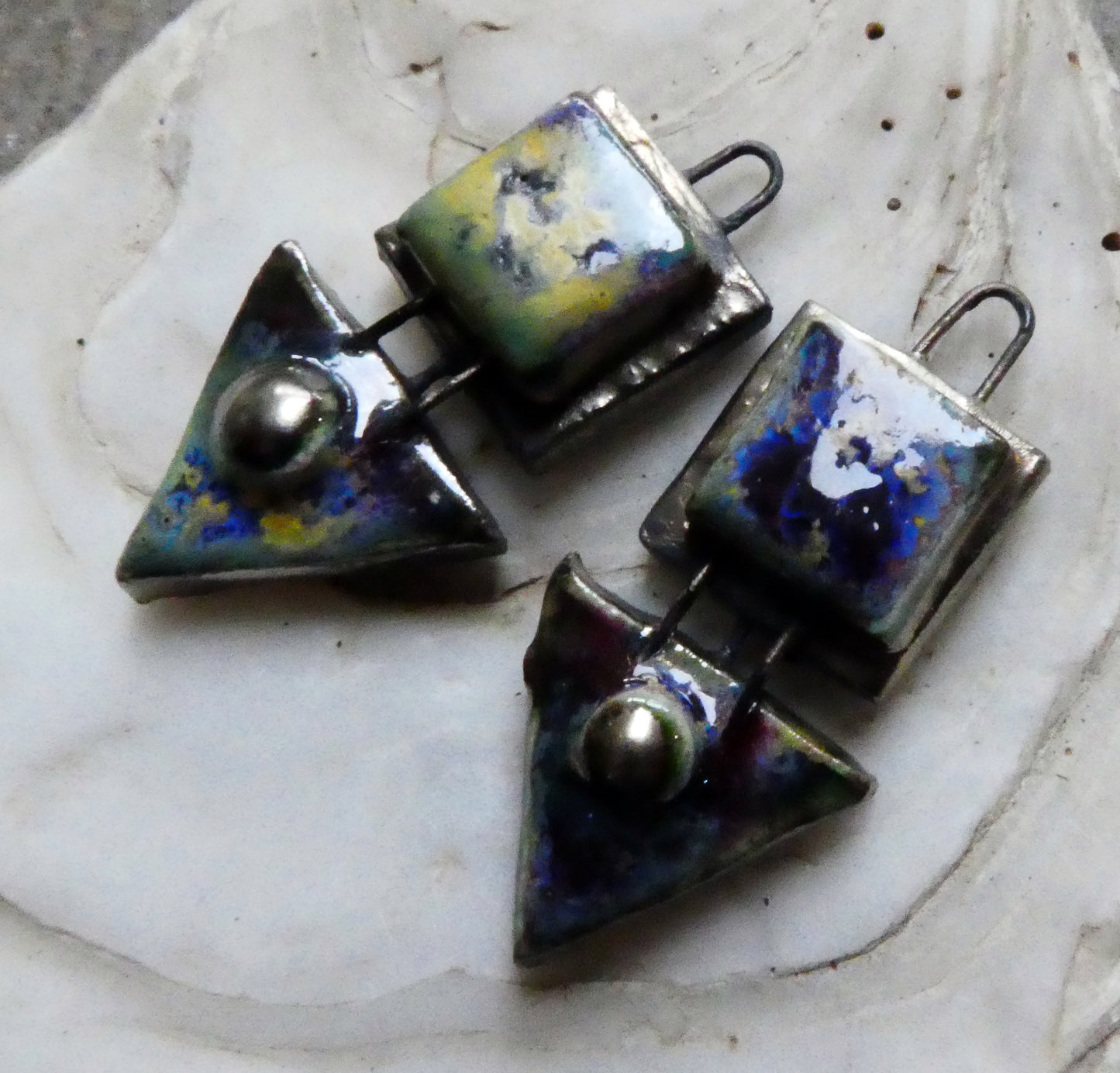 Ceramic Moulded Mixed Shape Charms -Sailors Delight