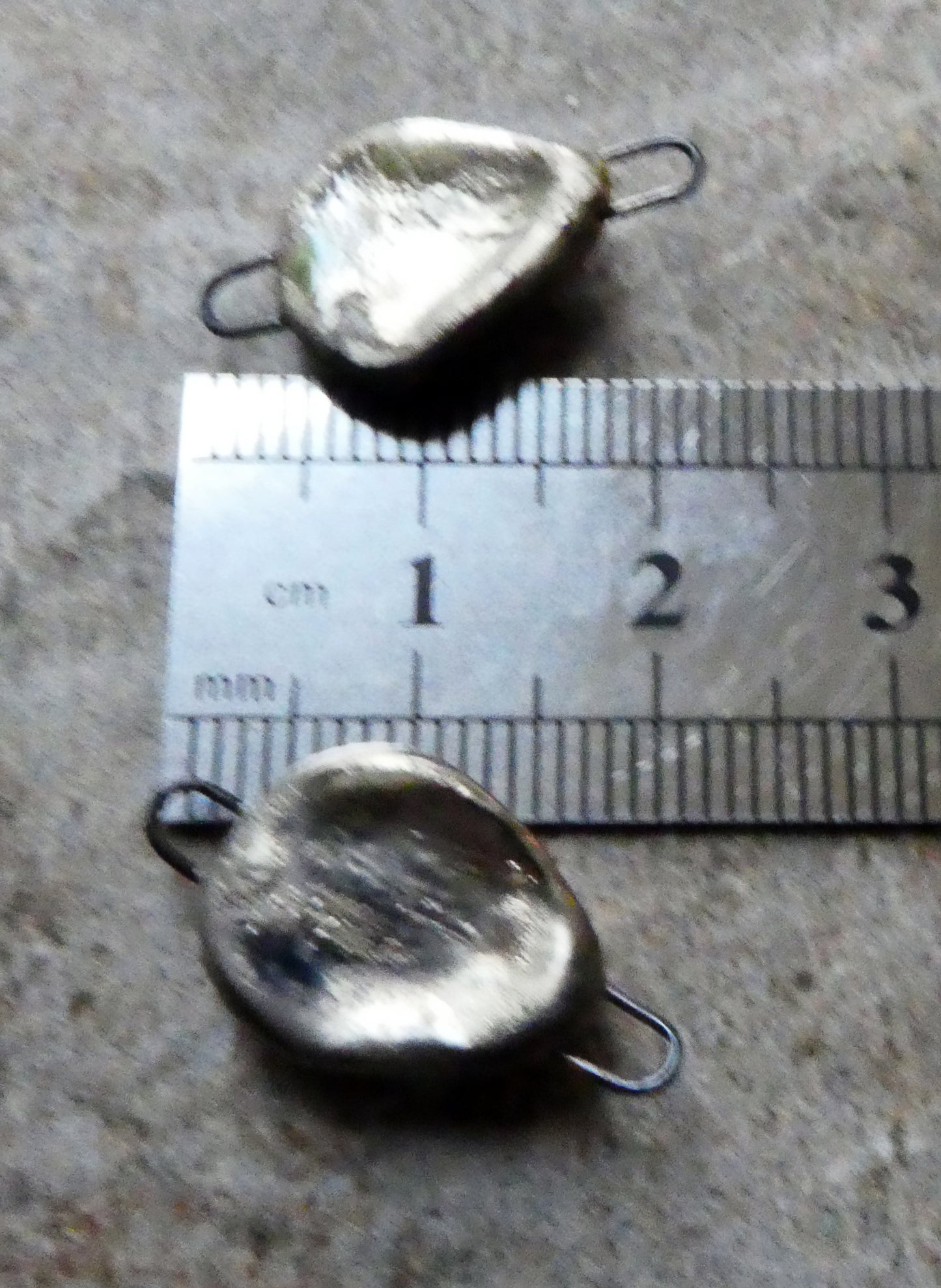 Ceramic Lustrous Shell Connectors - Green Tea