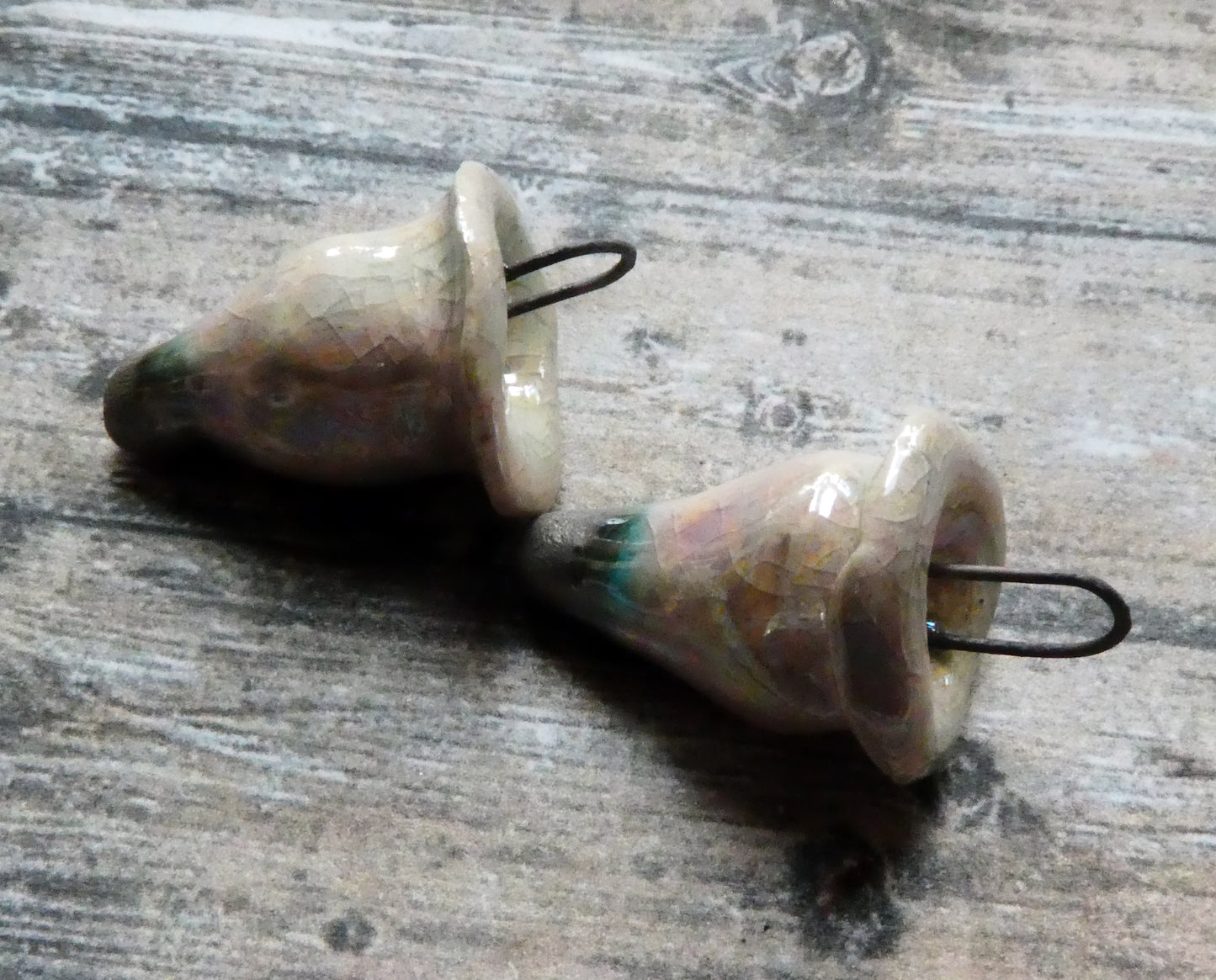 Ceramic Lustrous Deep Sea Creatures Charms -Morganite