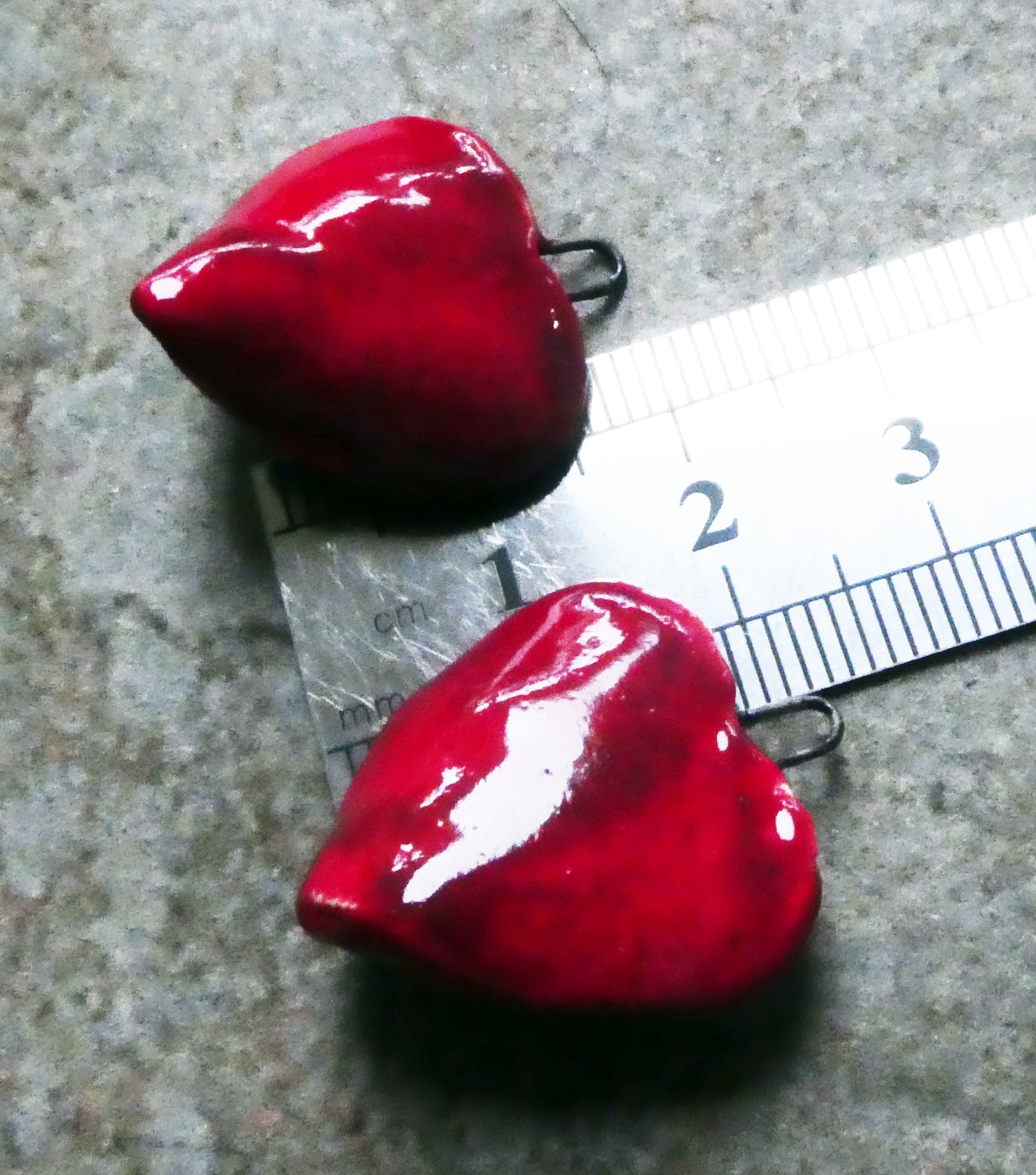 Ceramic Anthurium Earring Charms