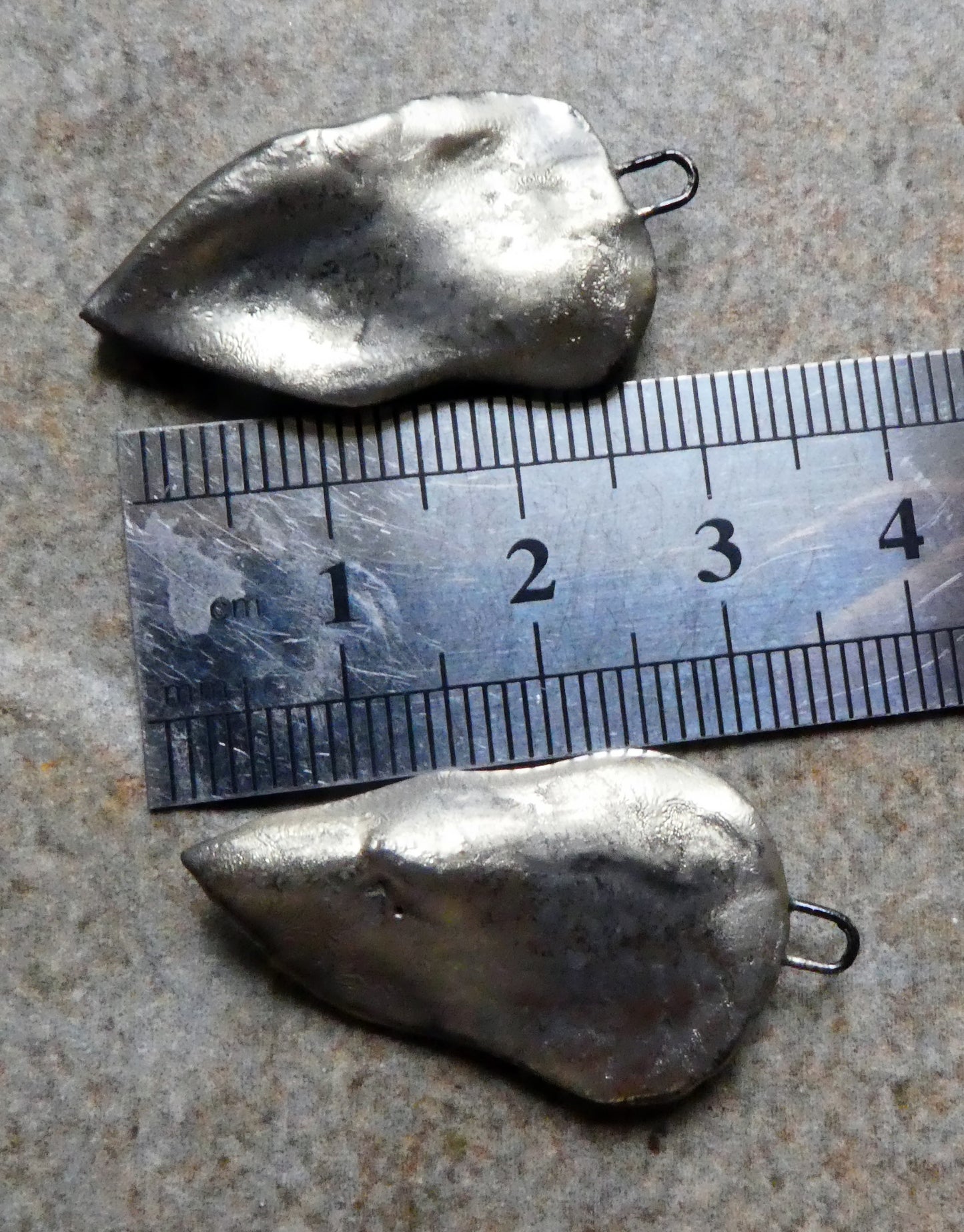 Ceramic Super Slim Spring Leaf Earring Charms #18