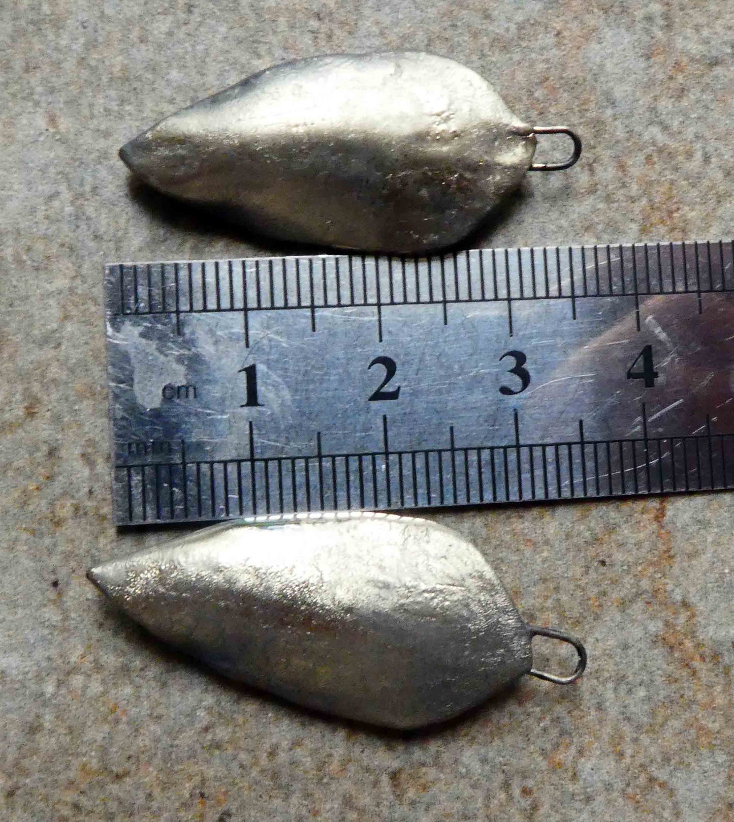 Ceramic Super Slim Spring Leaf Earring Charms #23