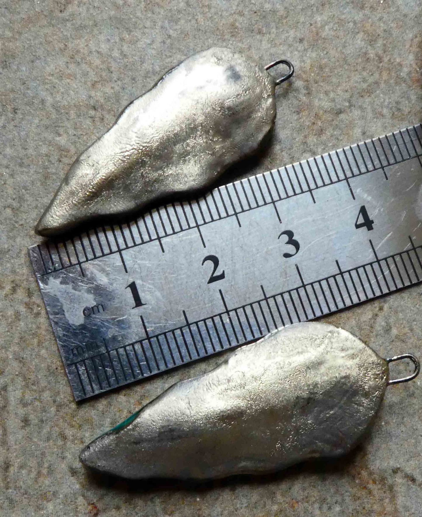 Ceramic Super Slim Spring Leaf Earring Charms #29