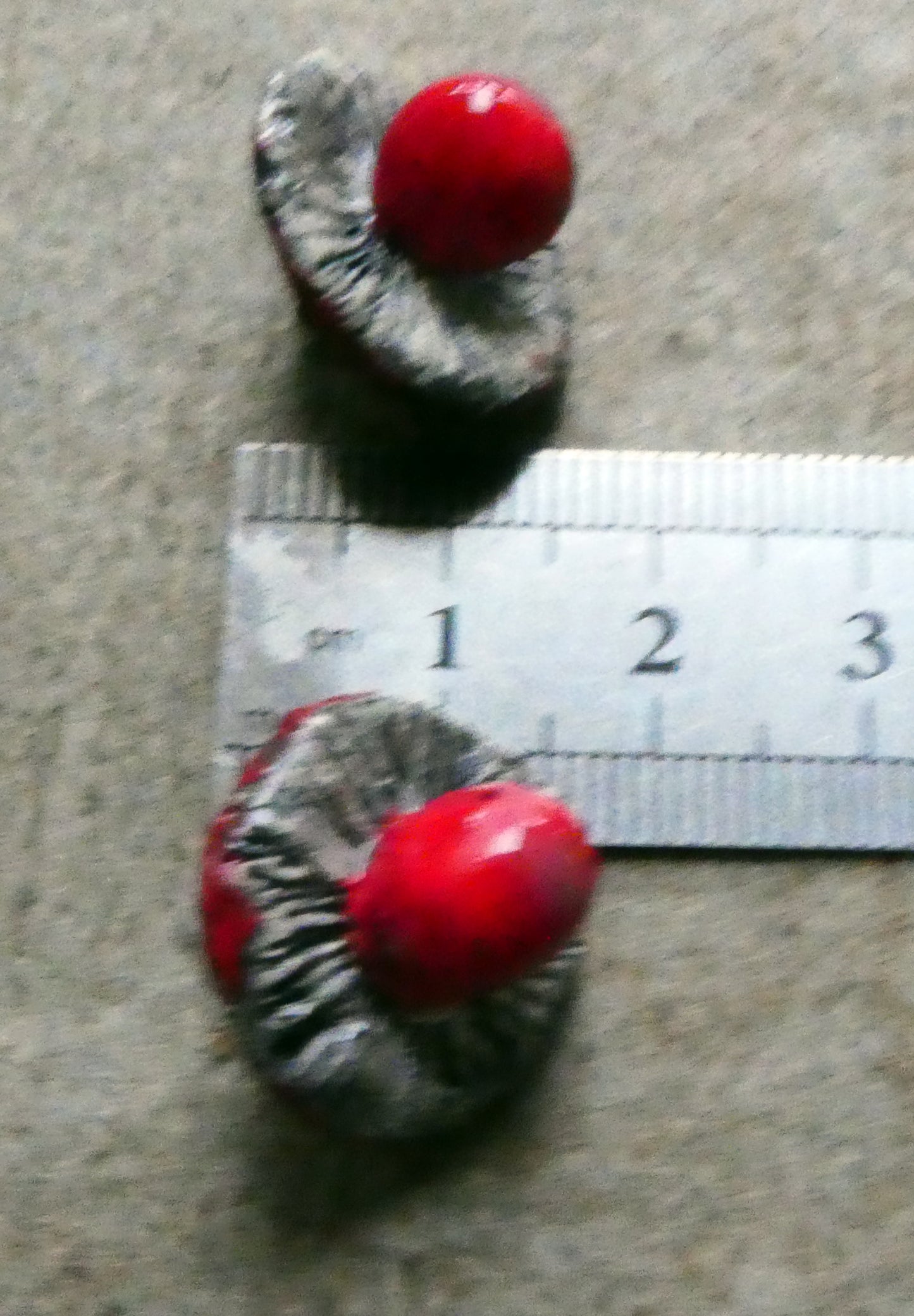 Ceramic Toadstool Earring Charms #7