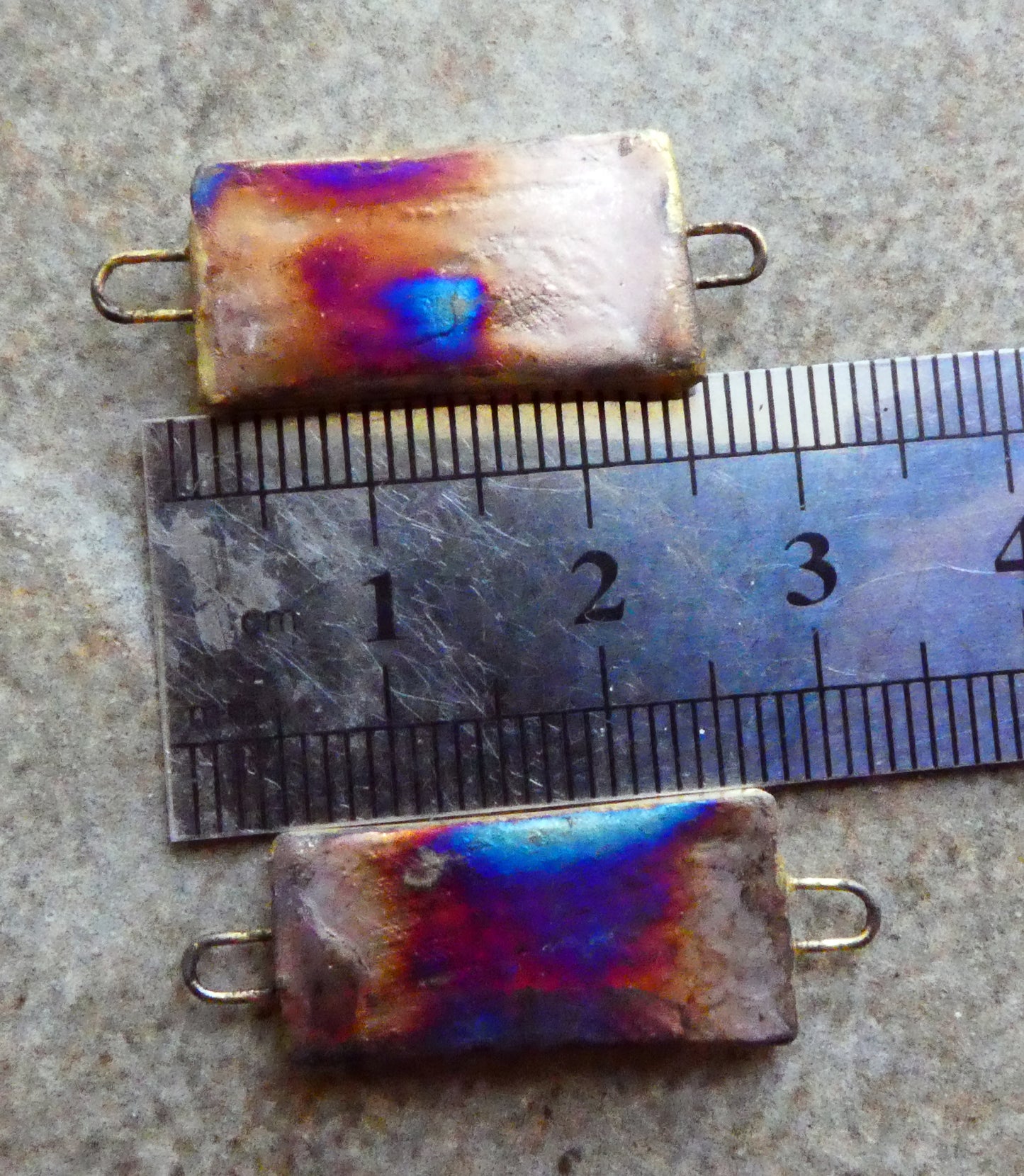 Ceramic Japanese Art Earring Connectors - #2