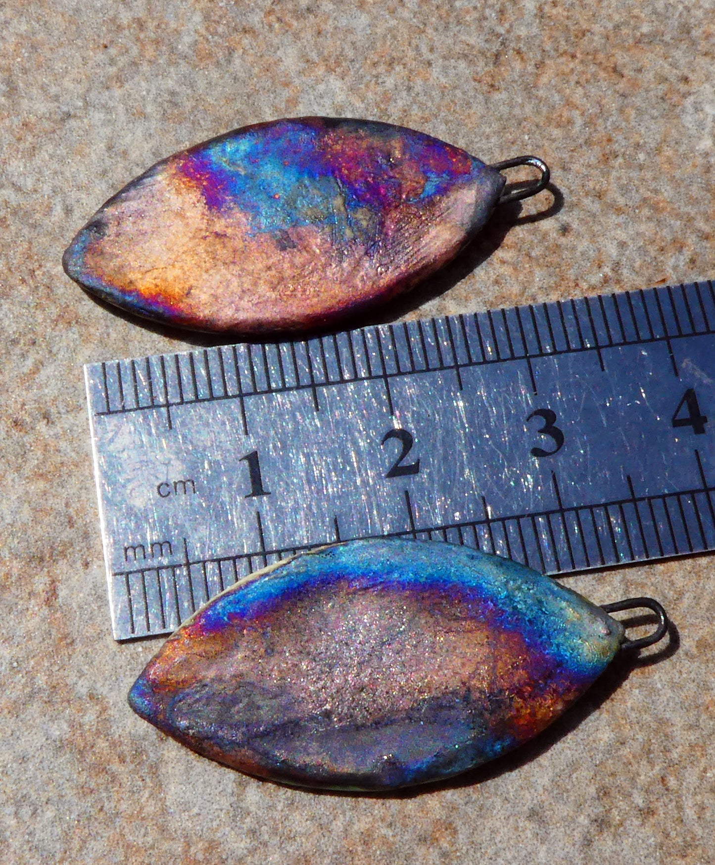Ceramic Picasso Decal Earring Charms #3