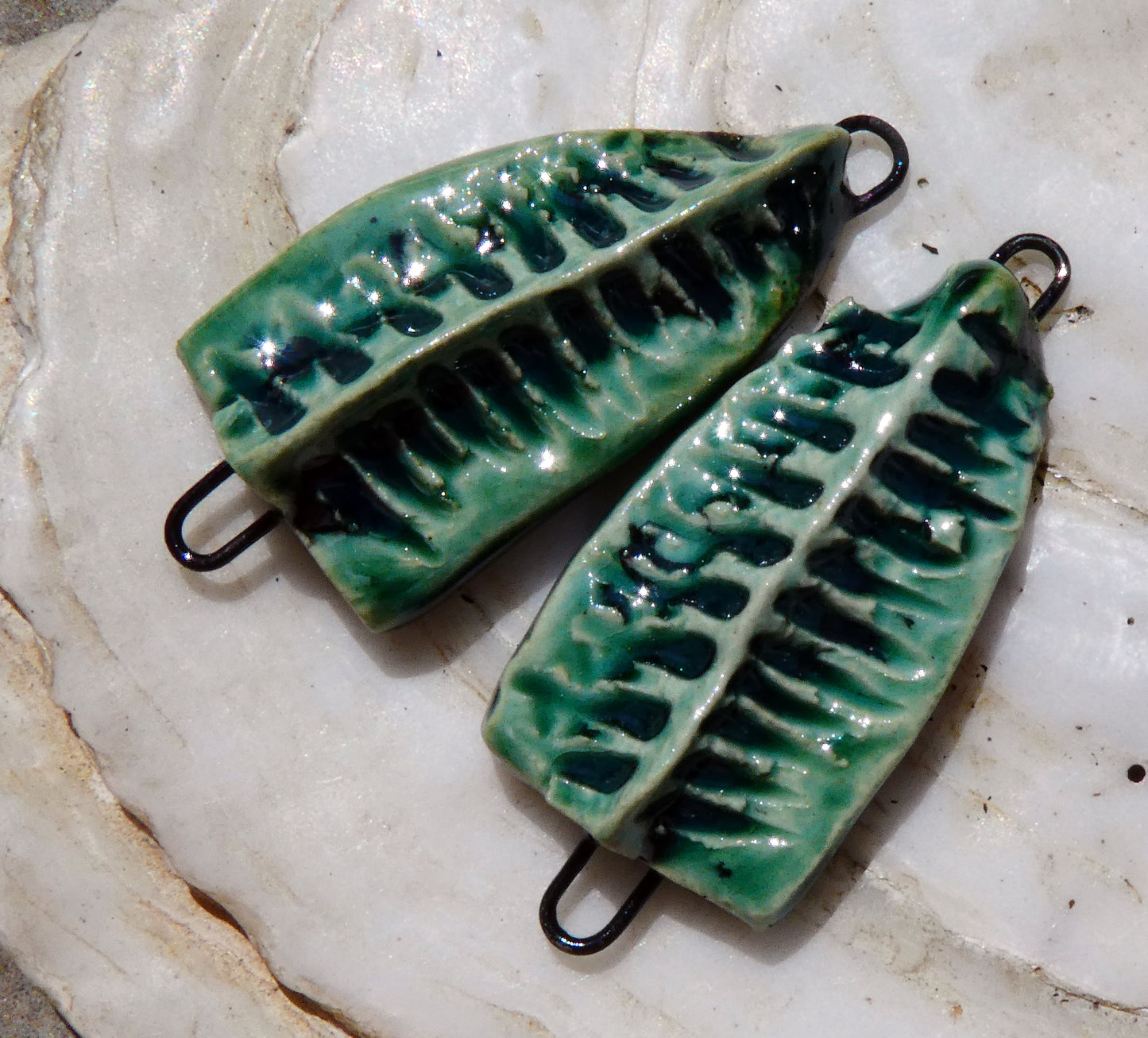 Ceramic Textured Arch Connectors -Jurassic
