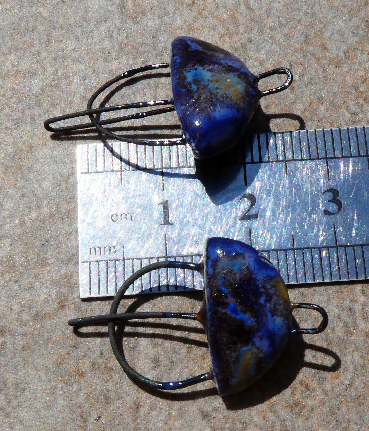 Ceramic Semi Circle Connectors -Outer Galaxy