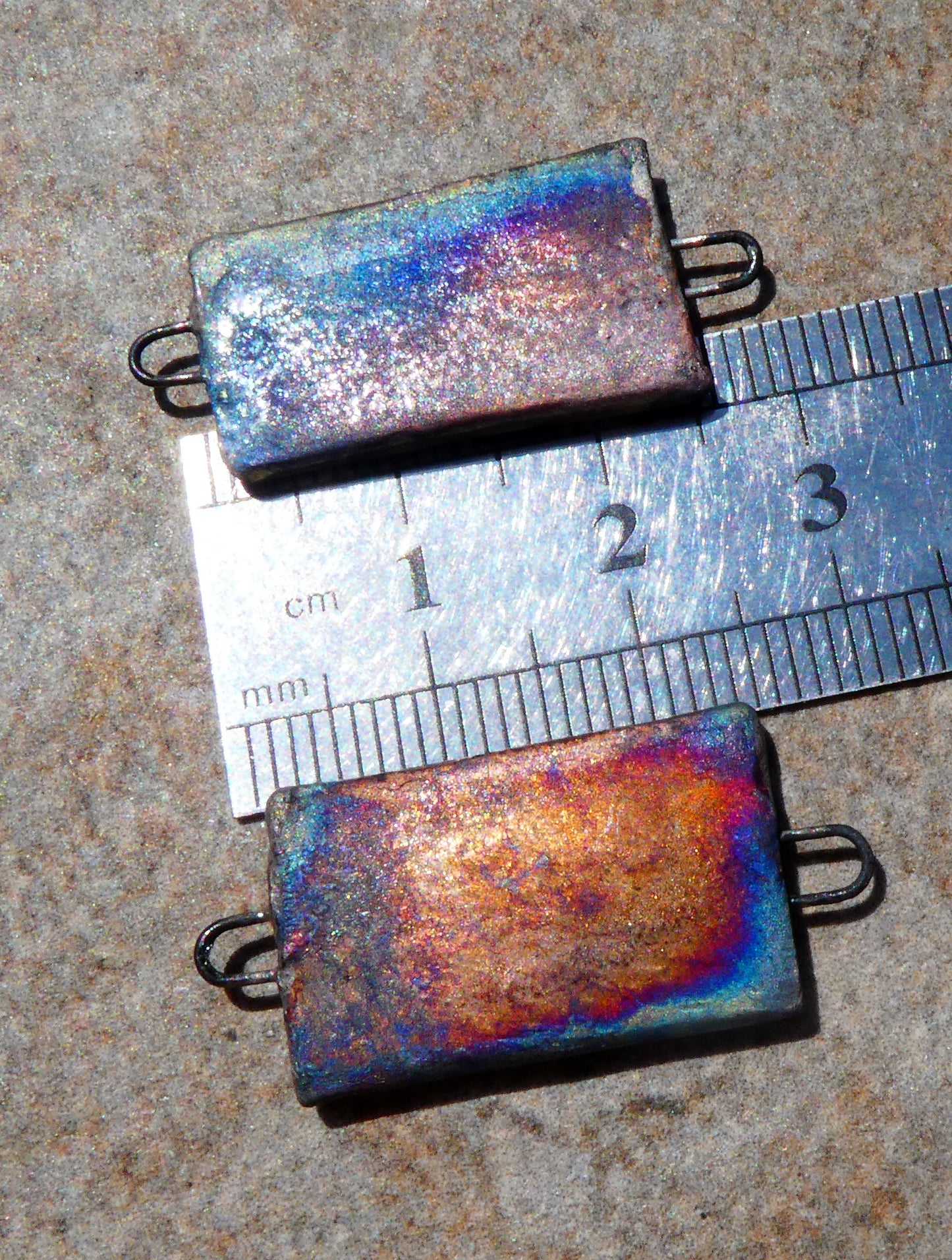 Ceramic Frida Inspired Earring Connectors - #21